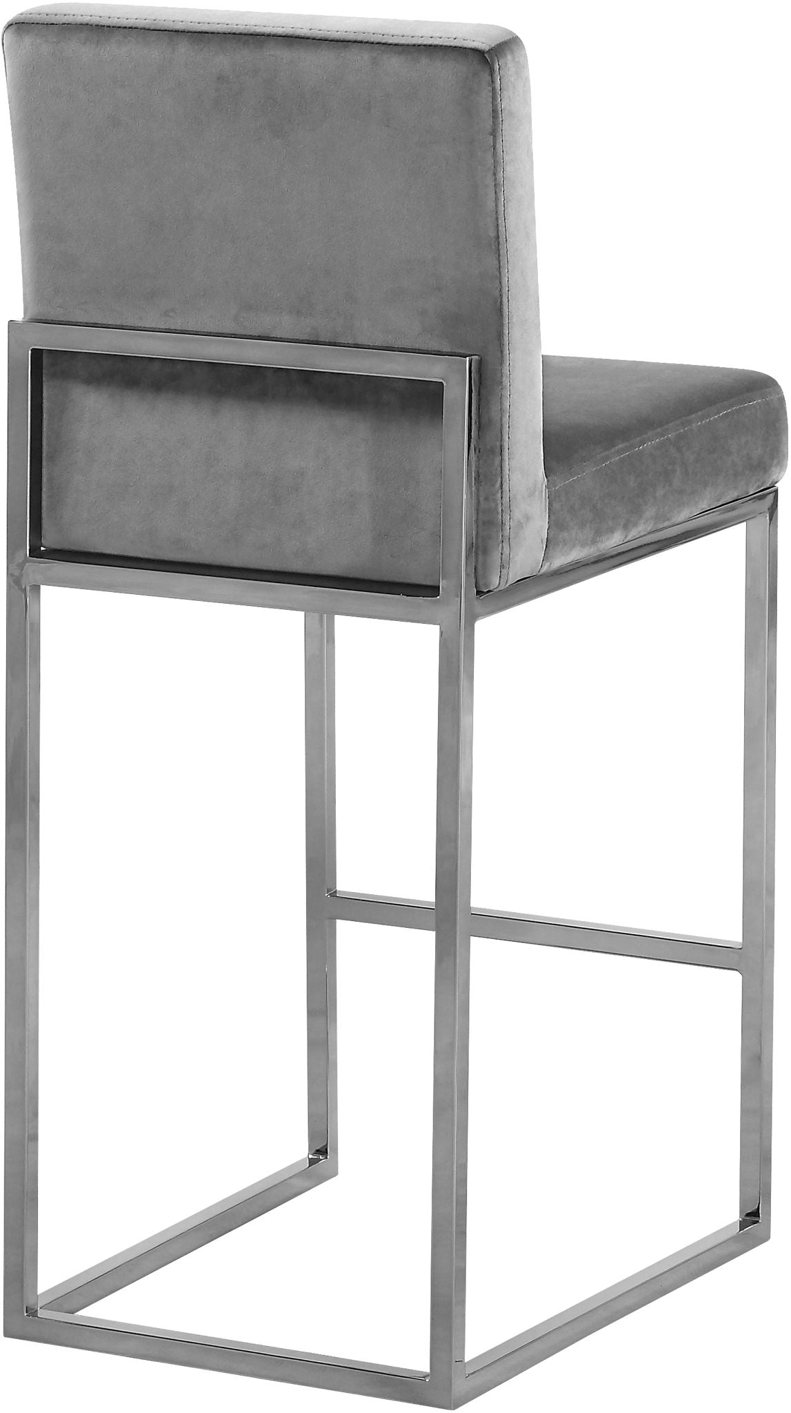 Giselle - Stool with Chrome Legs - Urban Living Furniture (Los Angeles, CA)