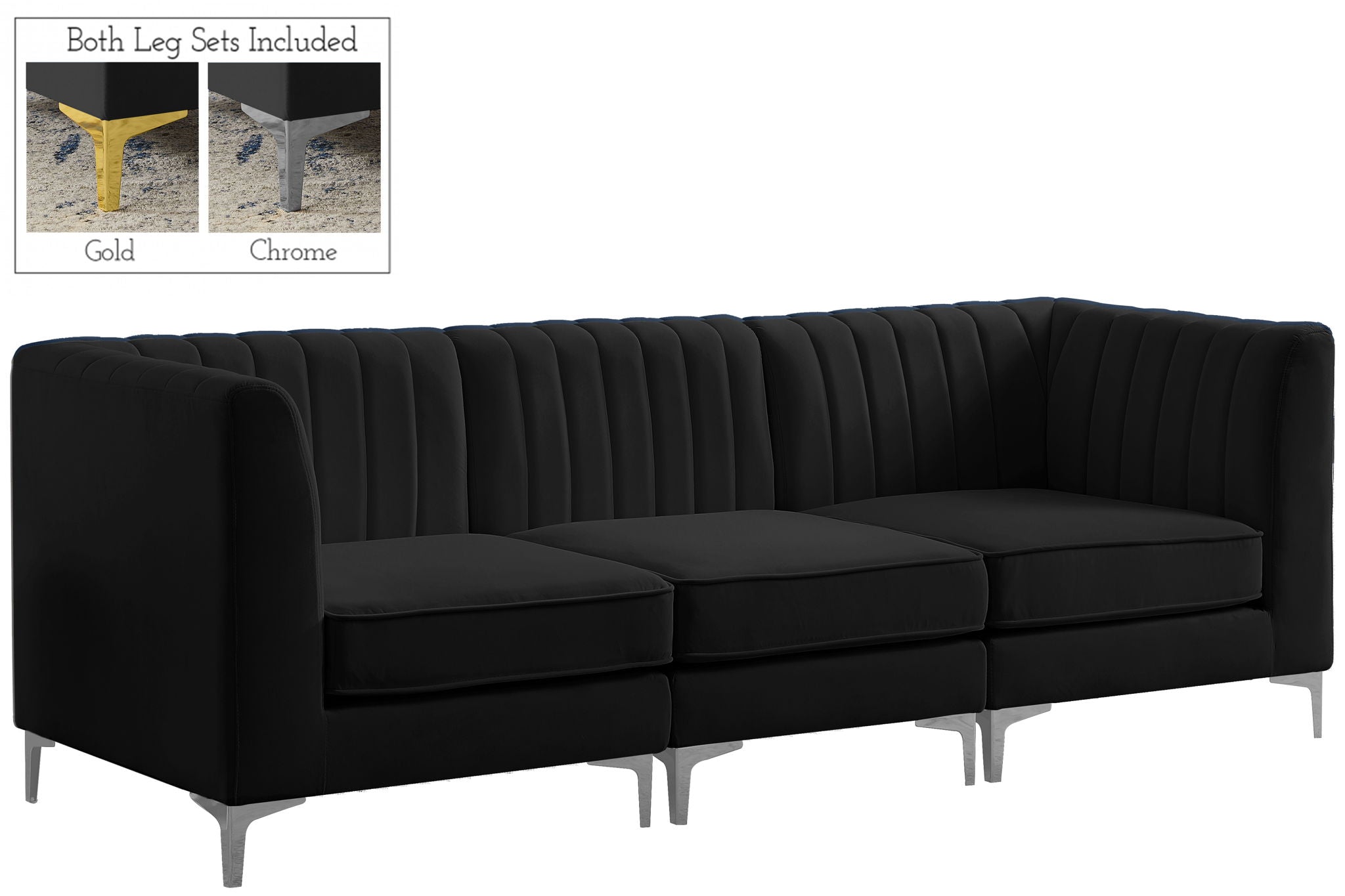 Alina - 3 Piece Modular Sectional - Urban Living Furniture (Los Angeles, CA)