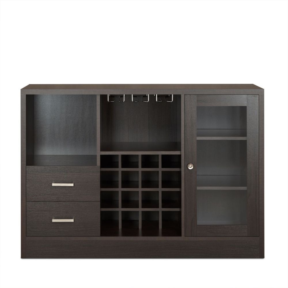 Hazen - 33" Wine Cabinet - Espresso - Urban Living Furniture (Los Angeles, CA)