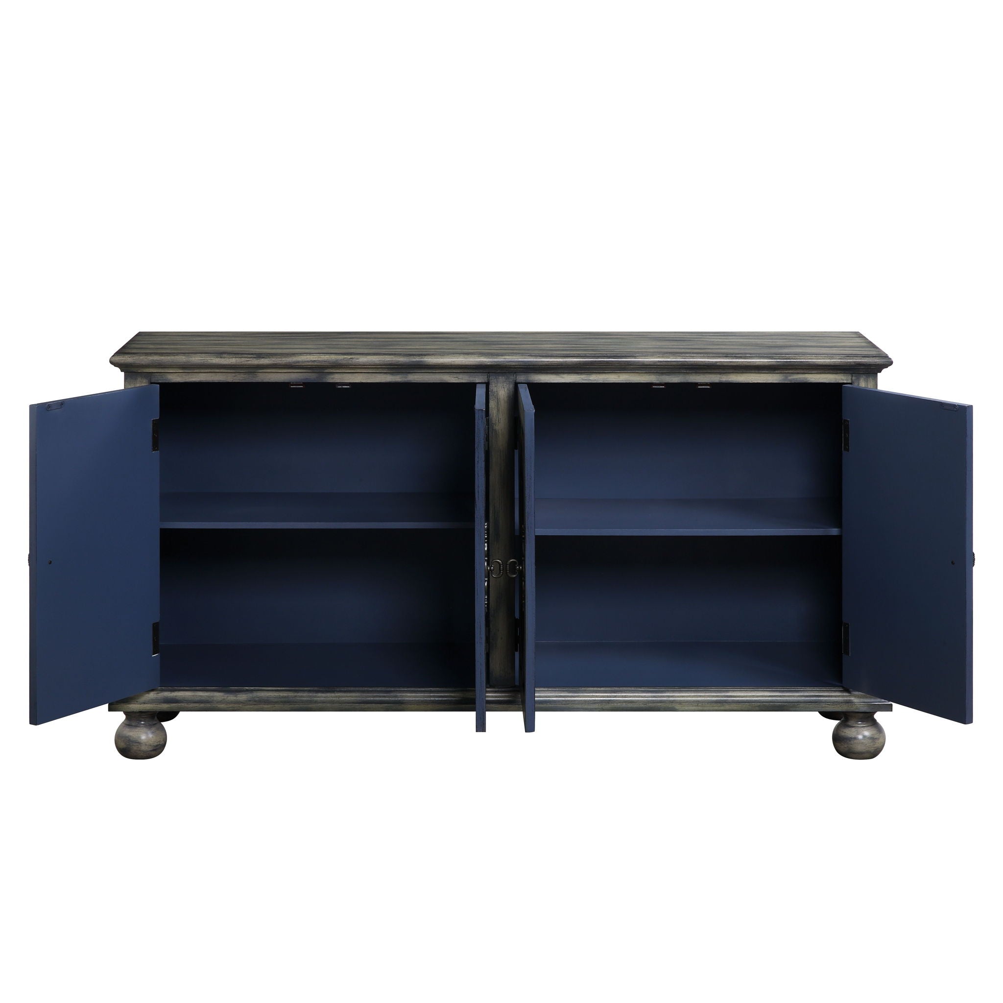 Pavan - Console Cabinet - Rustic Gray - Urban Living Furniture (Los Angeles, CA)
