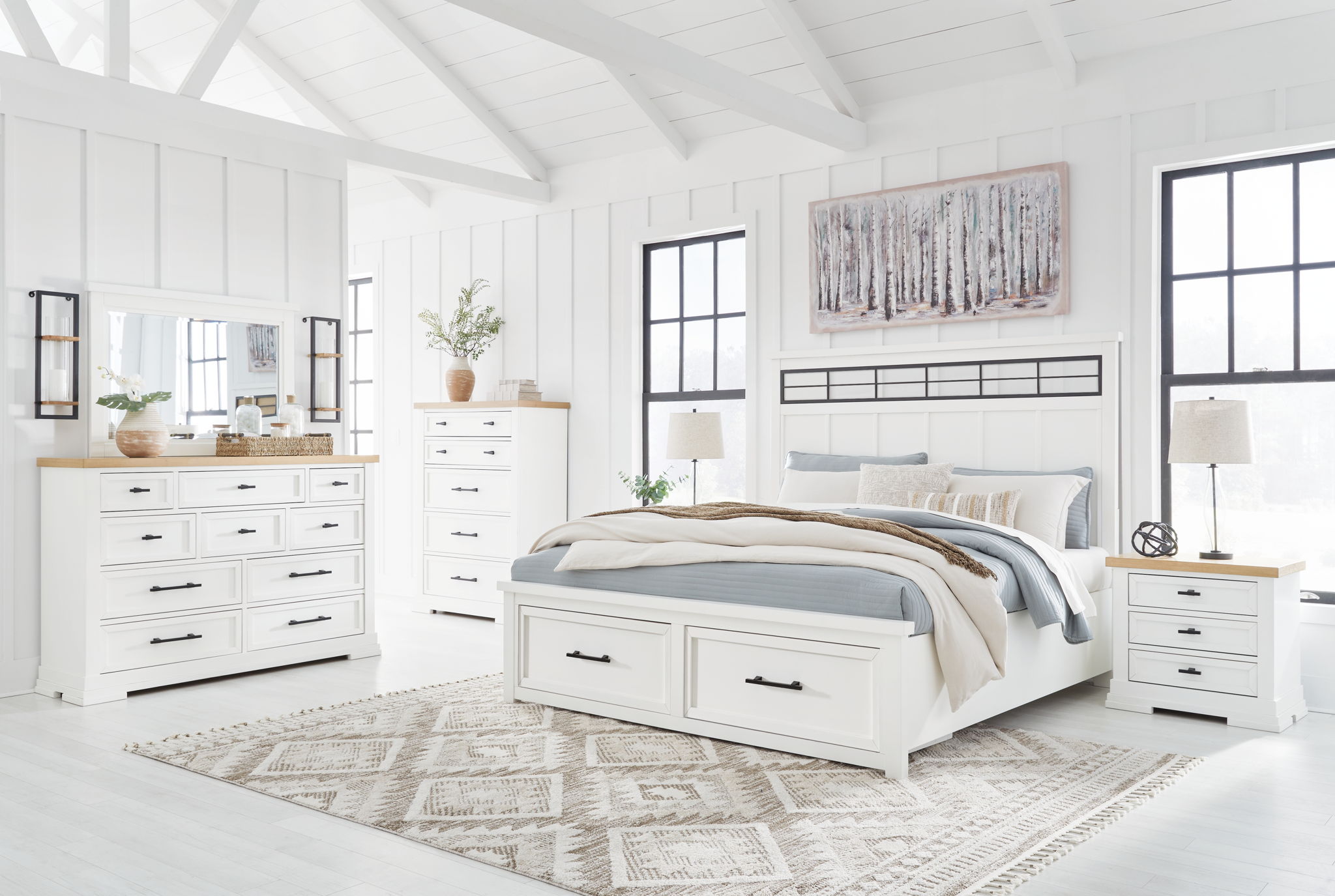Ashbryn - Panel Storage Bedroom Set - Urban Living Furniture (Los Angeles, CA)