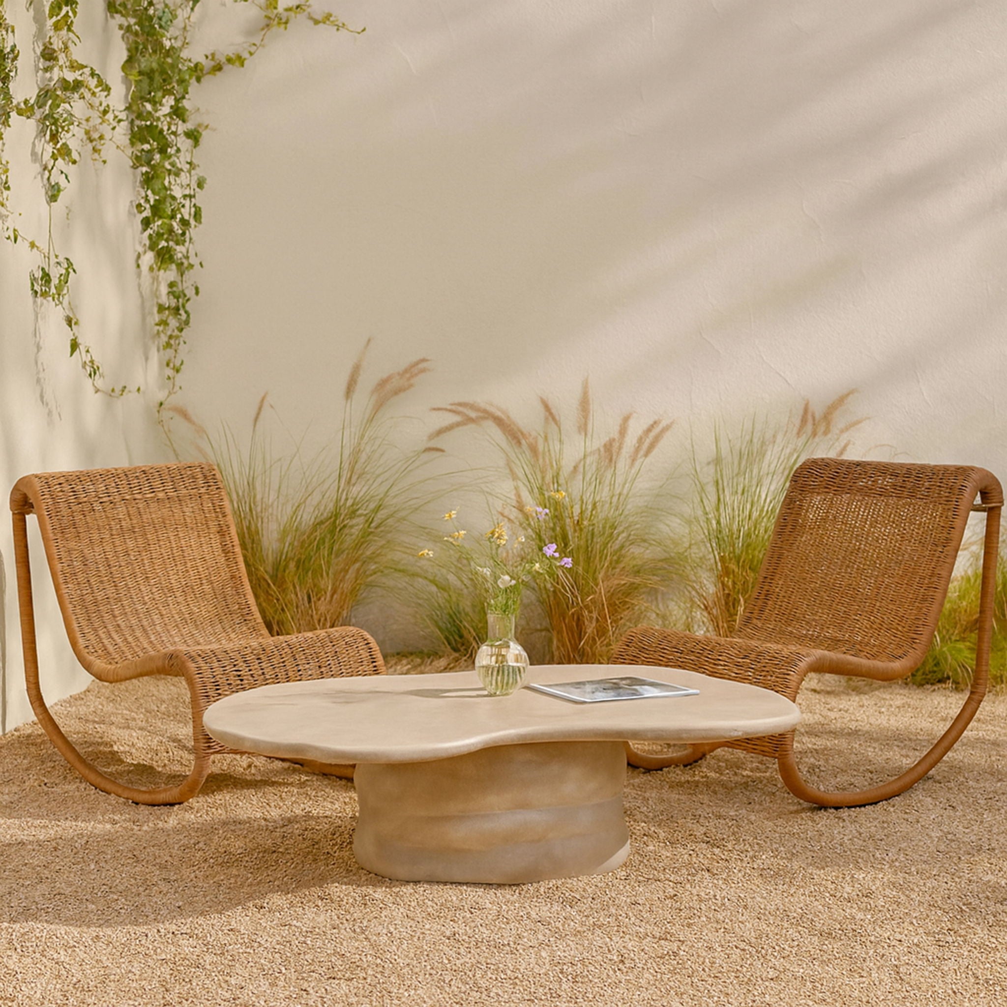 Branna - Concrete Coffee Table - Urban Living Furniture (Los Angeles, CA)