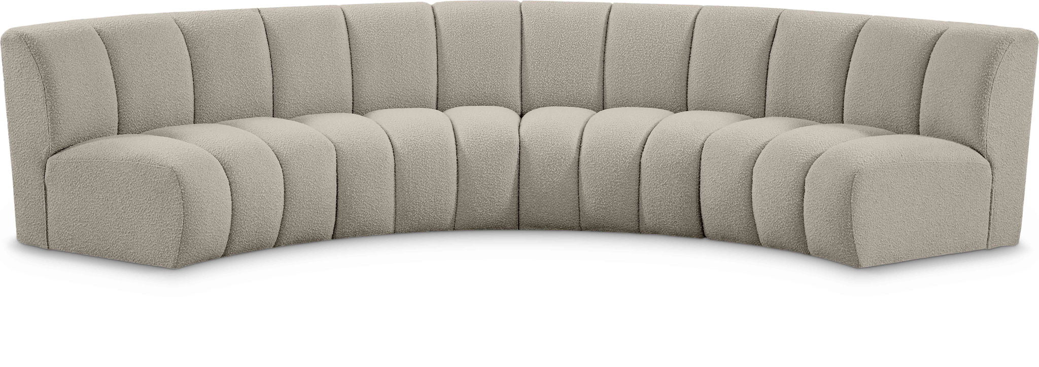 Infinity - 4 Piece Boucle Modular Sectional - Urban Living Furniture (Los Angeles, CA)