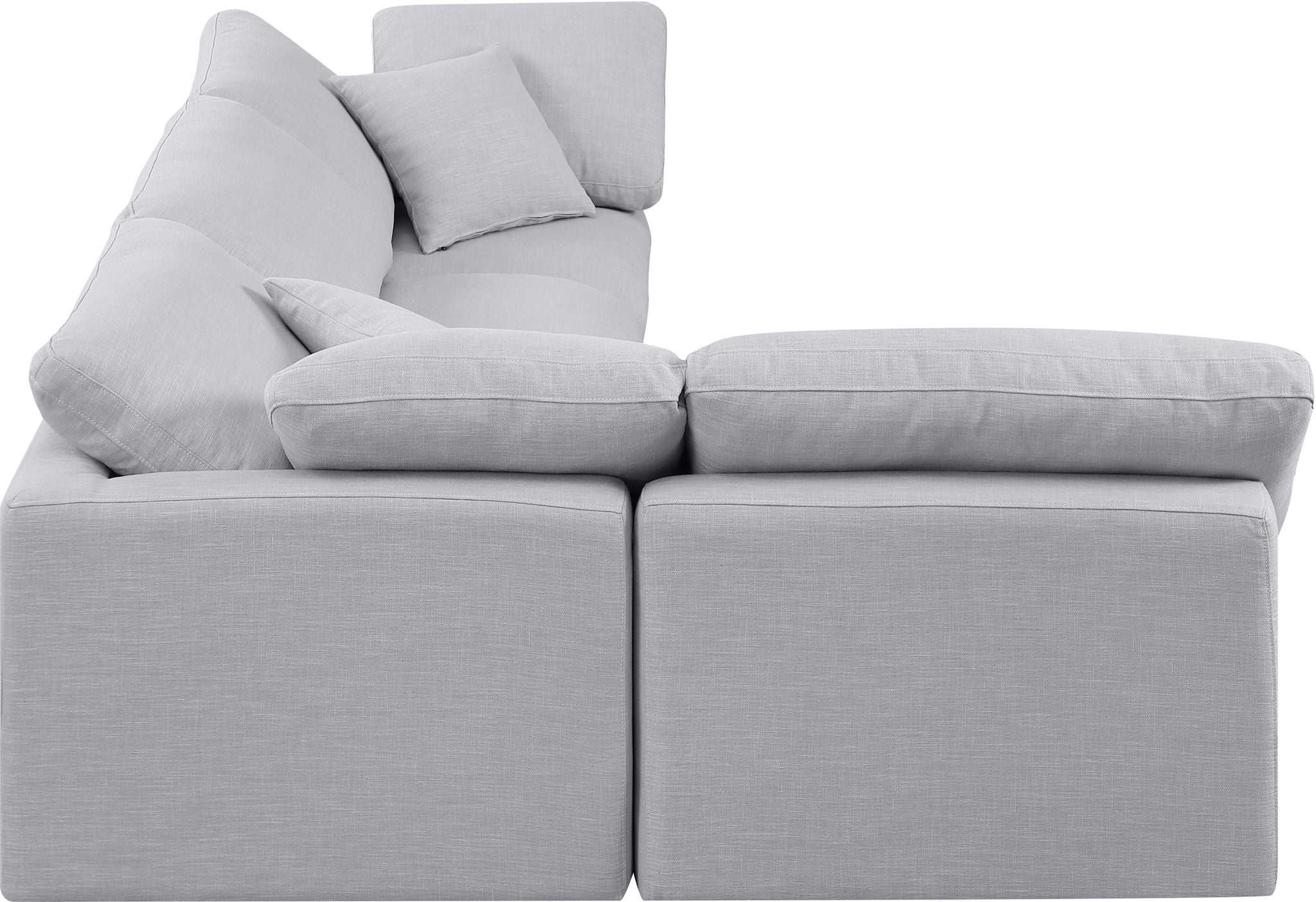 Indulge - Linen 4 Piece Modular Sectional - Urban Living Furniture (Los Angeles, CA)
