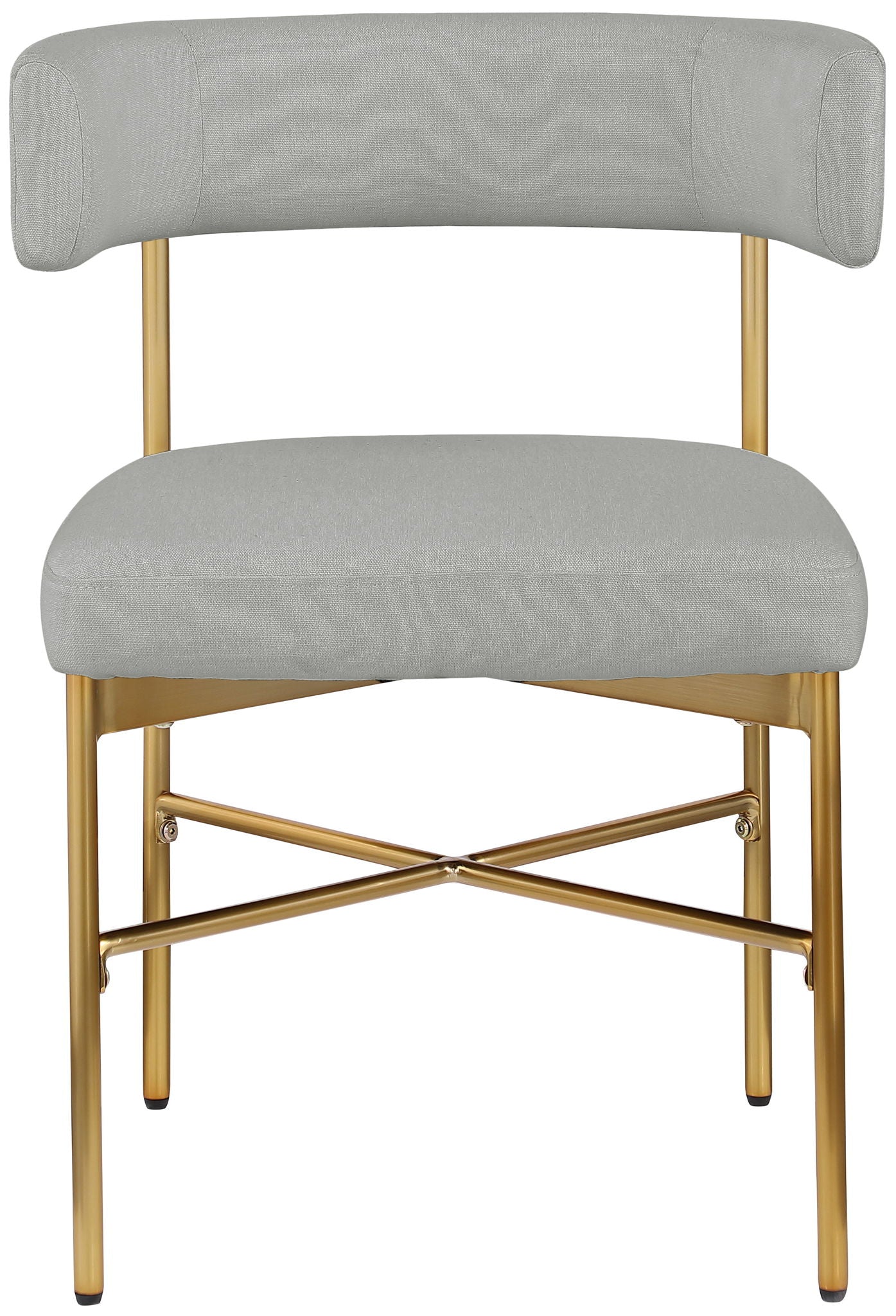 Rivage - Durable Dining Chair With Gold Frame (Set of 2) - Urban Living Furniture (Los Angeles, CA)
