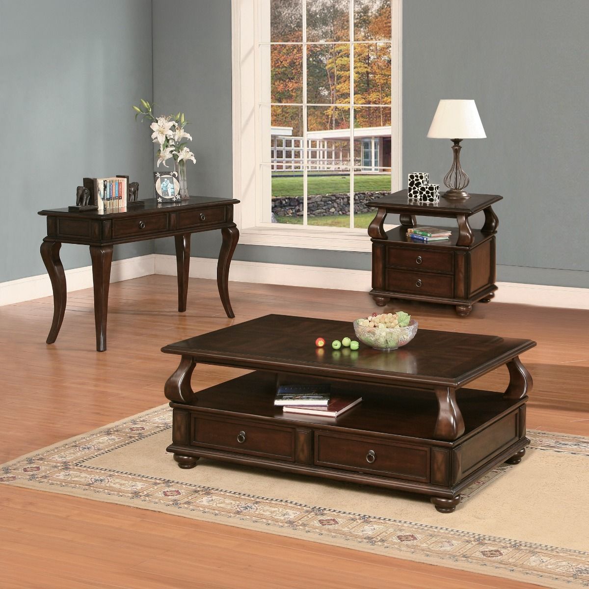 Amado - Sofa Table - Walnut - Urban Living Furniture (Los Angeles, CA)