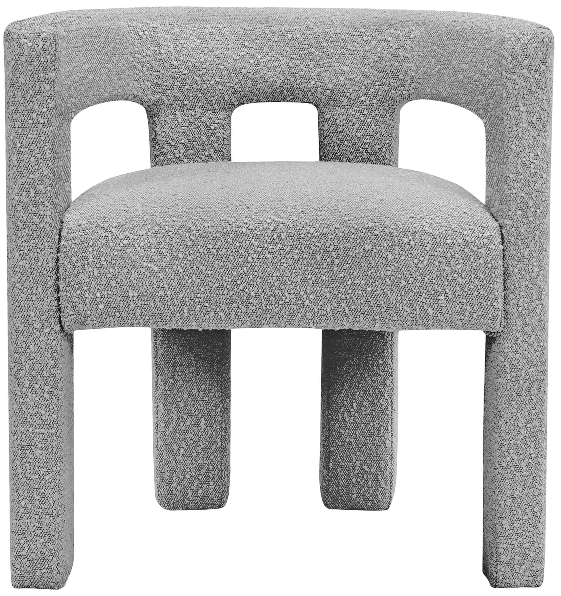 Athena - Boucle Fabric Dining Chair - Urban Living Furniture (Los Angeles, CA)