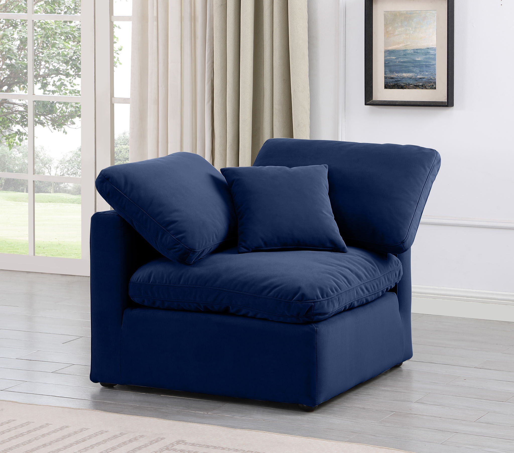 Indulge - Velvet Corner Chair