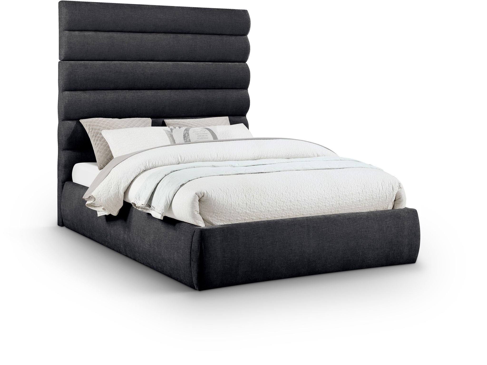 Adam - Chenille Fabric Bed With 70.5" Headboard - Urban Living Furniture (Los Angeles, CA)