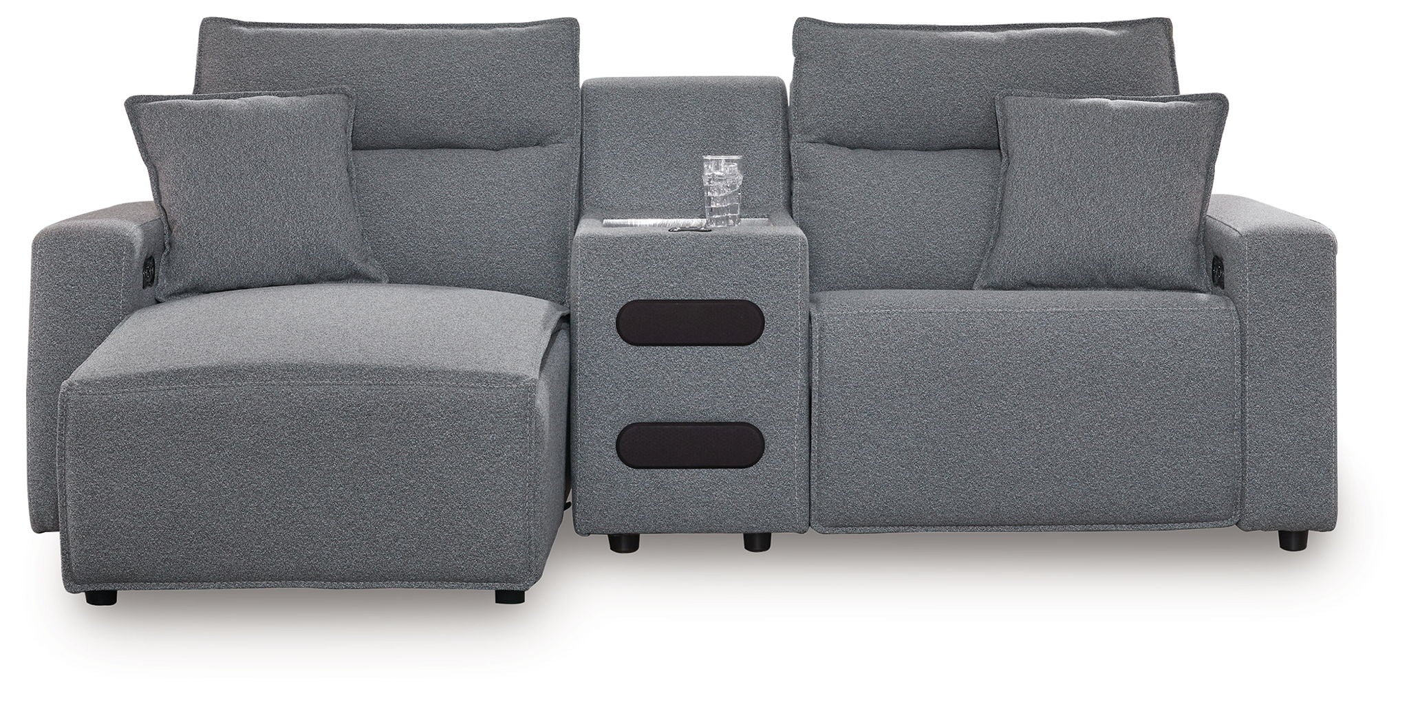 ModMax II - Salt And Pepper - Reclining Sectional - Urban Living Furniture (Los Angeles, CA)