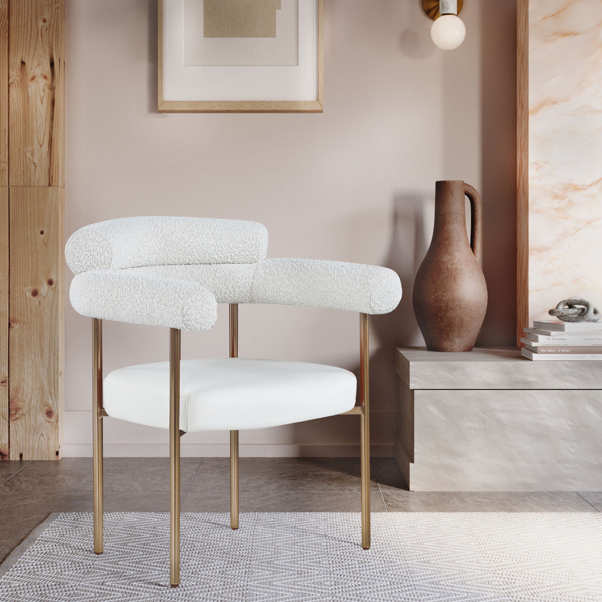 Blake - Dining Chair With Bronze Legs (Set of 2) - Urban Living Furniture (Los Angeles, CA)