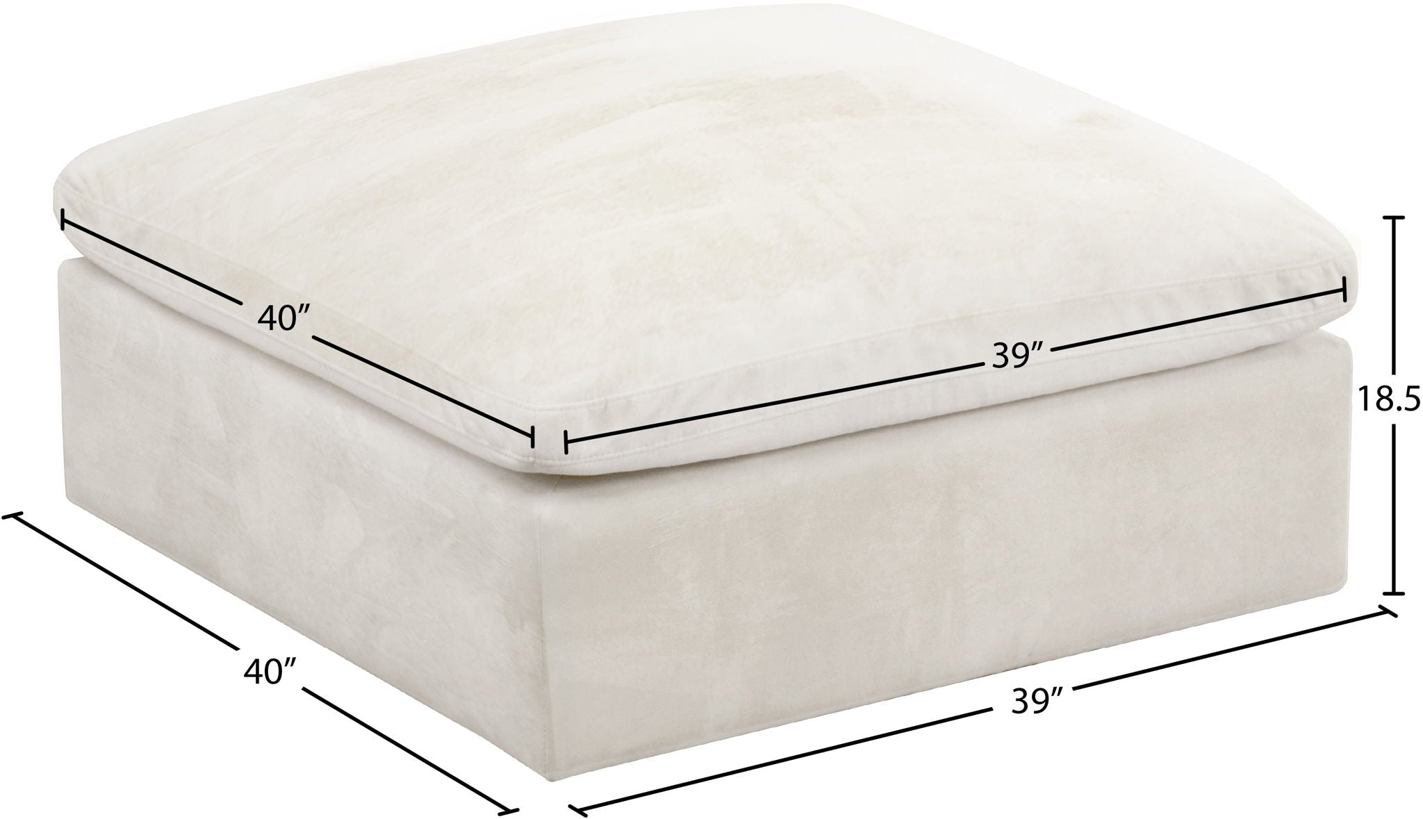 Cozy - Ottoman - Urban Living Furniture (Los Angeles, CA)