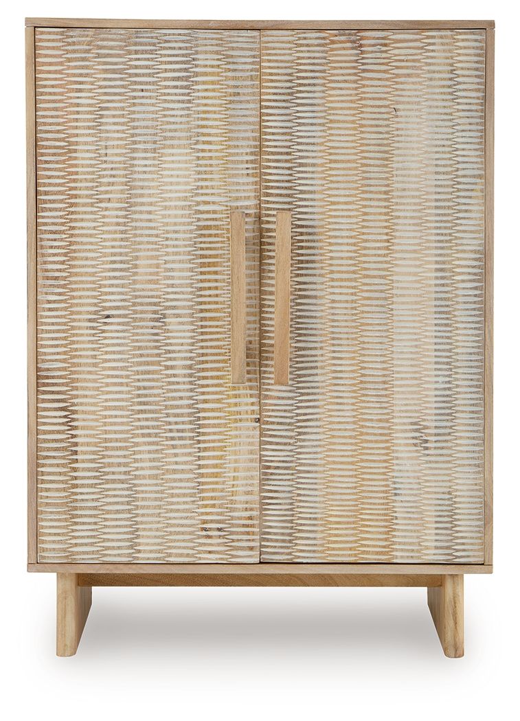 Dallinbury - Natural / White Wash - Accent Cabinet - Urban Living Furniture (Los Angeles, CA)