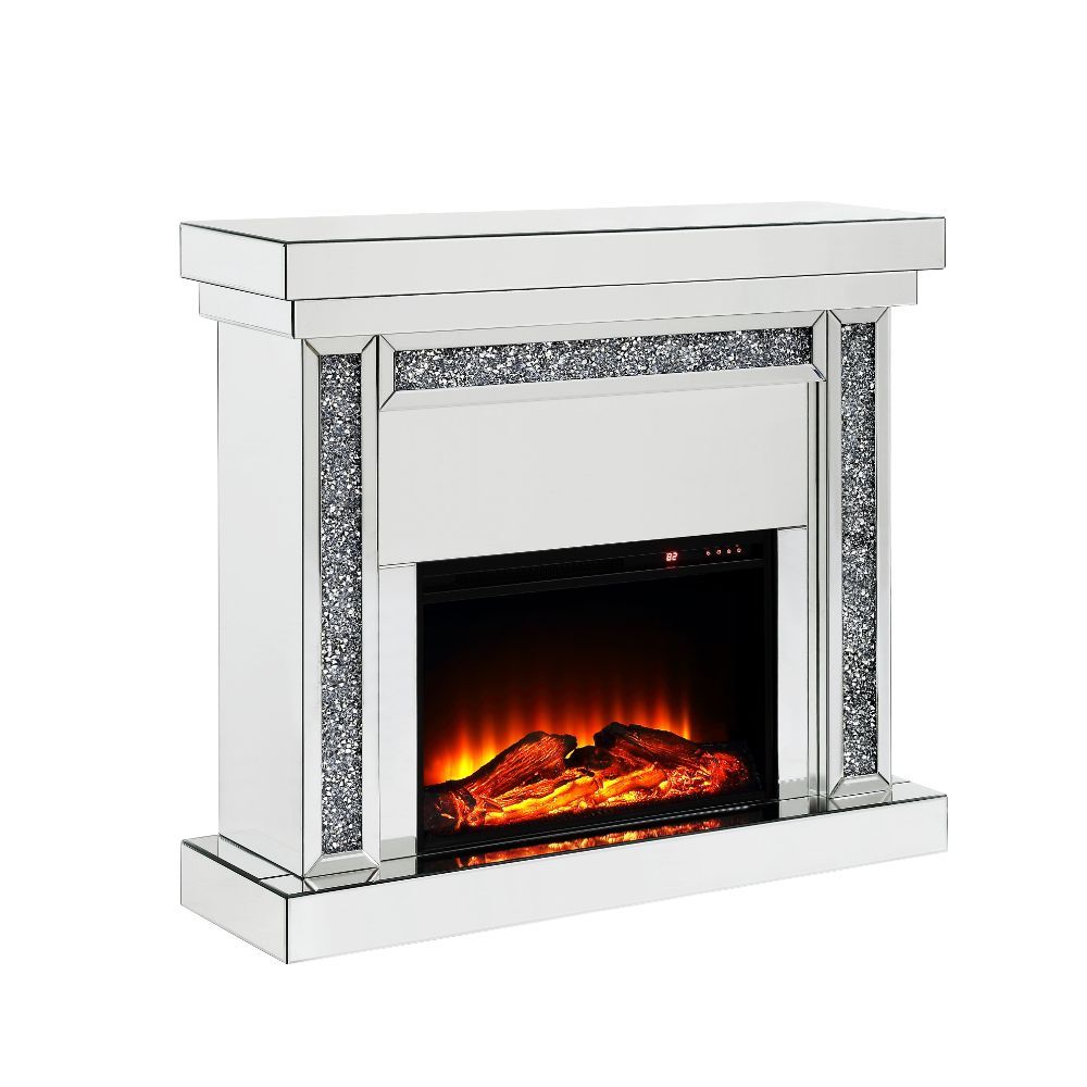 Noralie - Fireplace - Mirrored & Faux Diamonds - 42" - Urban Living Furniture (Los Angeles, CA)
