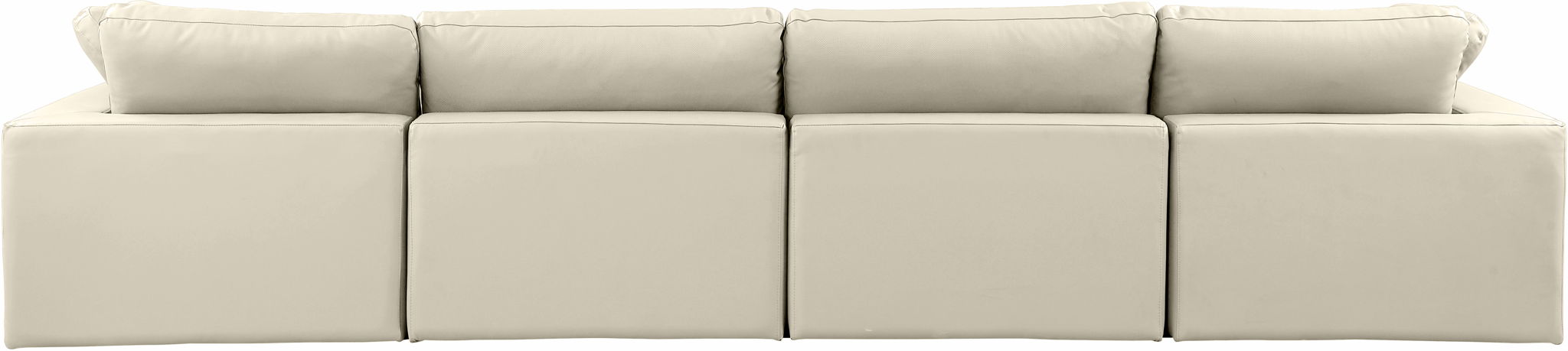 Comfy - Faux Leather Modular Sofa 4 Seats - Urban Living Furniture (Los Angeles, CA)
