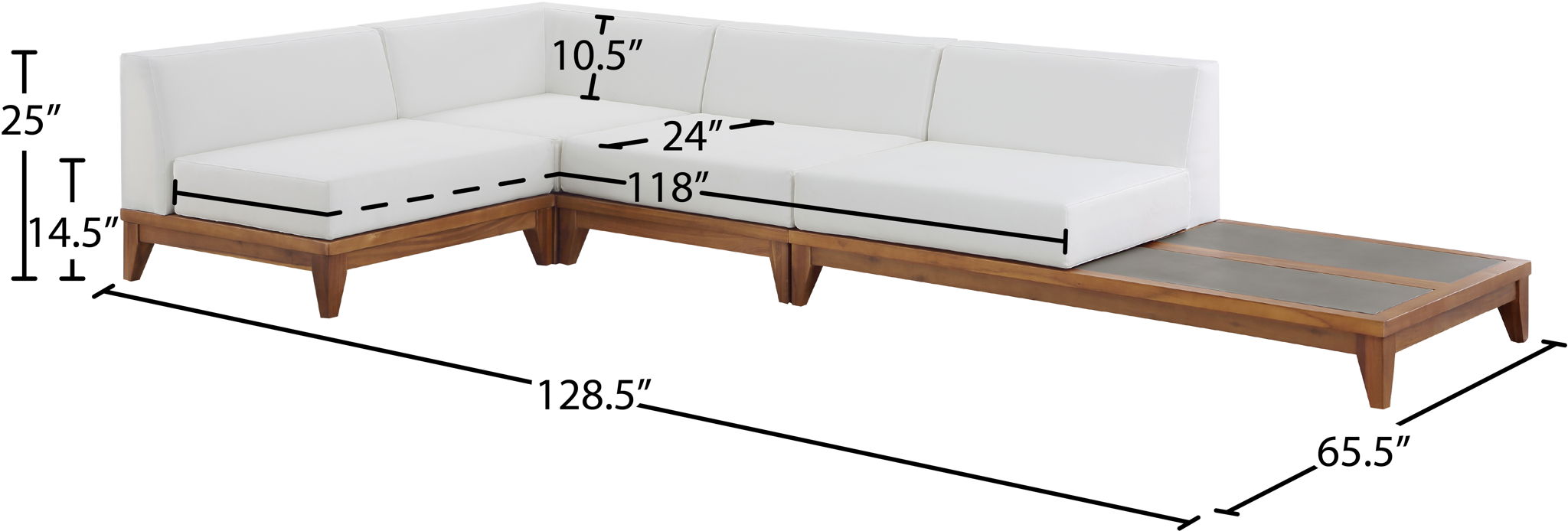 Rio - Modular Sectional - Urban Living Furniture (Los Angeles, CA)