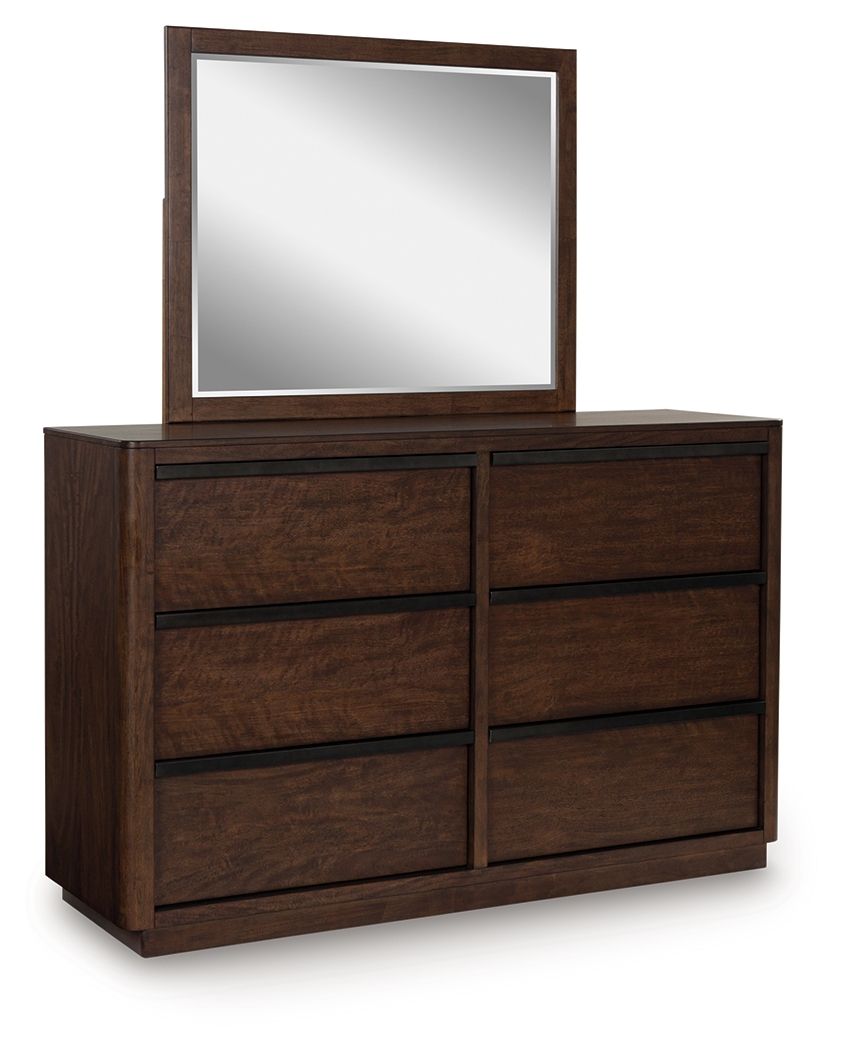Dilenno - Dark Brown - Dresser And Mirror - Urban Living Furniture (Los Angeles, CA)