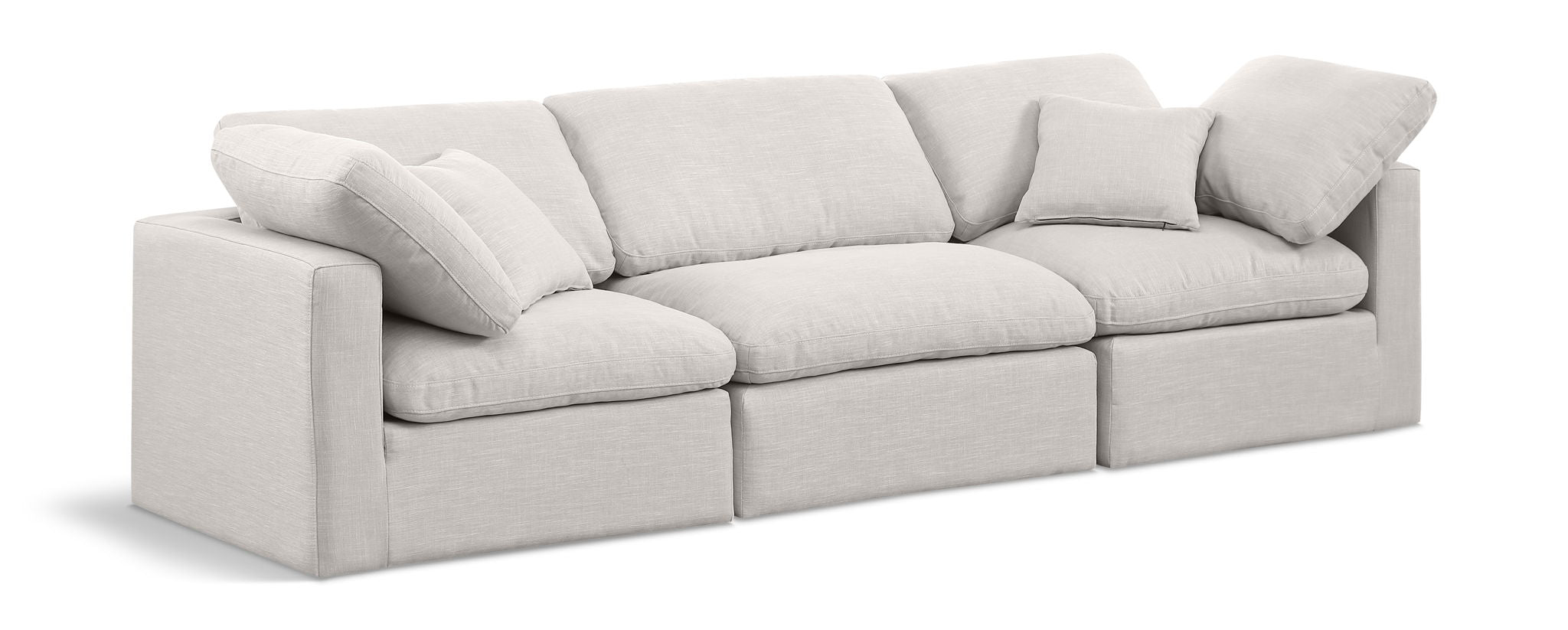 Indulge - Linen 3 Seat Modular Sofa - Urban Living Furniture (Los Angeles, CA)