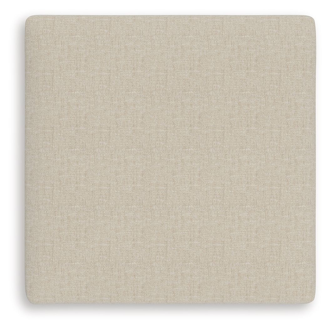 LadyMae - Twill - Oversized Accent Ottoman - Urban Living Furniture (Los Angeles, CA)