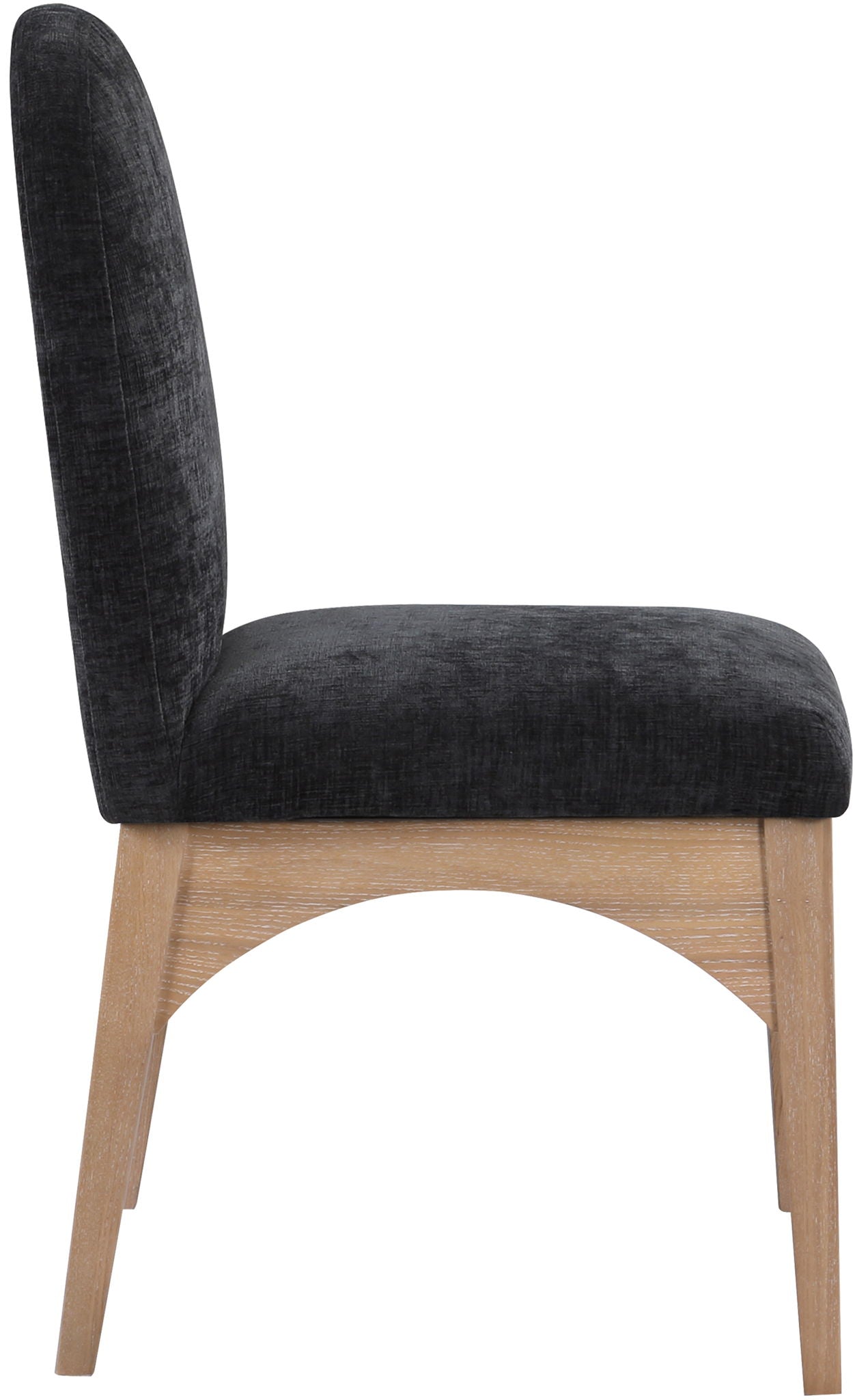 Waldorf - Chenille Dining Side Chair With Natural Legs - Urban Living Furniture (Los Angeles, CA)