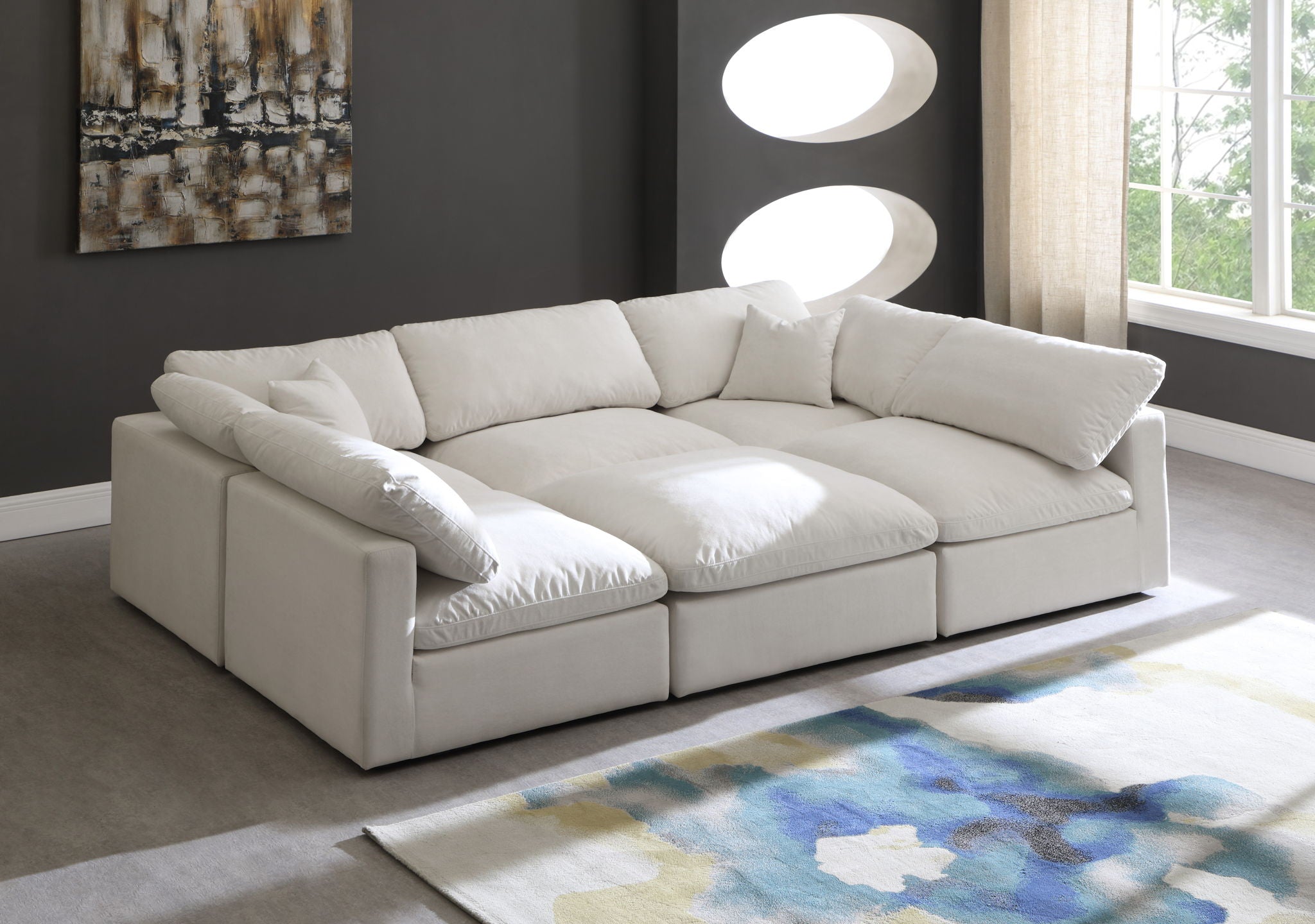 Plush - 6 Piece Modular Sectional - Urban Living Furniture (Los Angeles, CA)