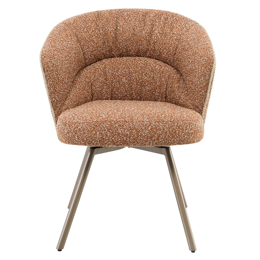 Lidi - Side Chair (Set of 2) - Rust Orange - Urban Living Furniture (Los Angeles, CA)