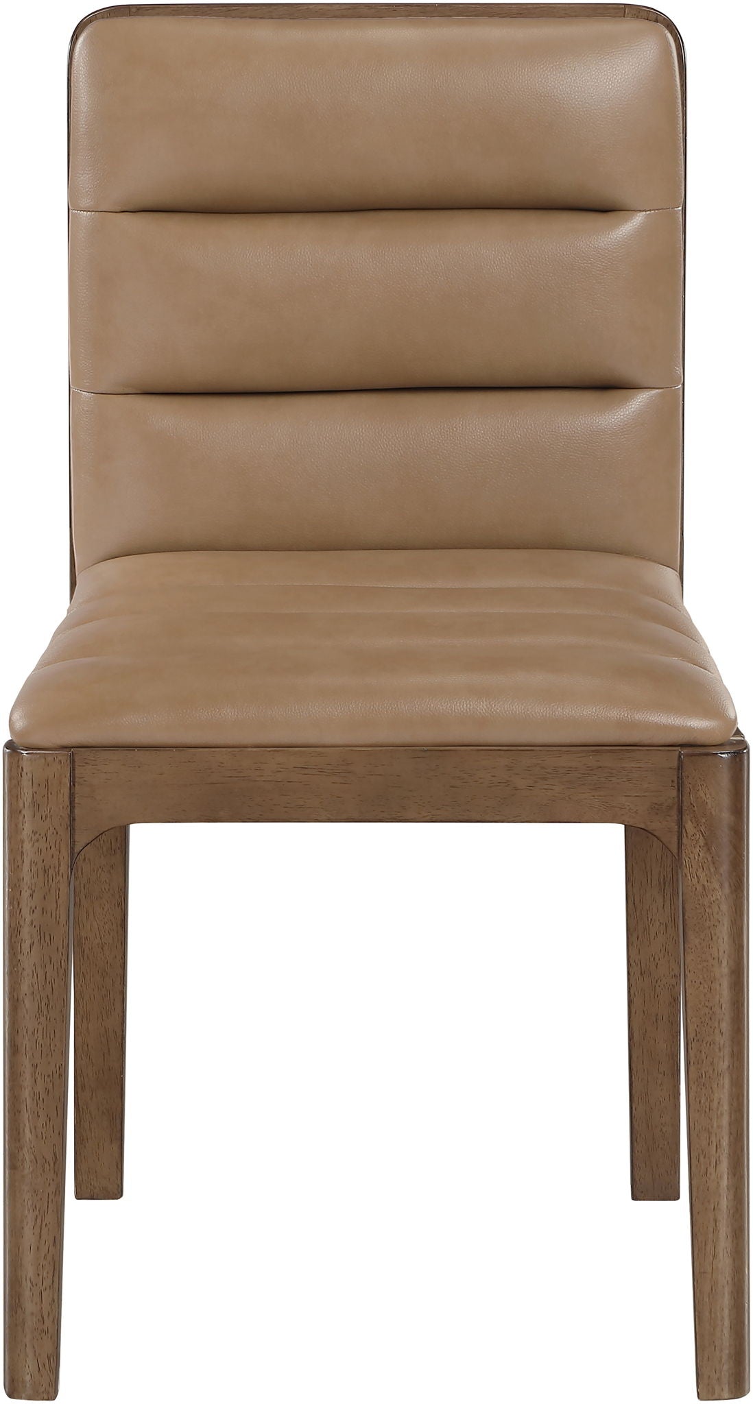 Ellis - Vegan Leather Upholstered Dining Chair (Set of 2) - Tan - Urban Living Furniture (Los Angeles, CA)
