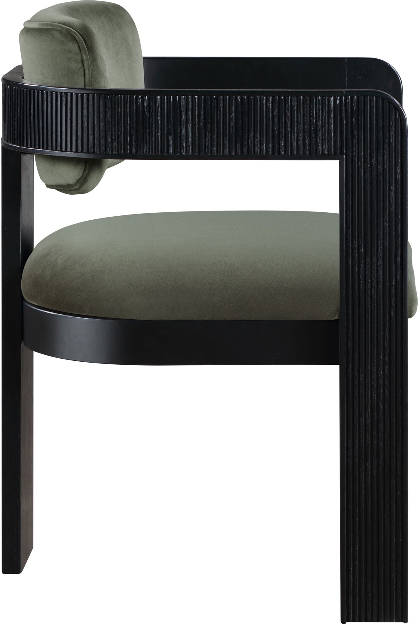 Sacha - Velvet Dining Chair With Black Base (Set of 2) - Urban Living Furniture (Los Angeles, CA)