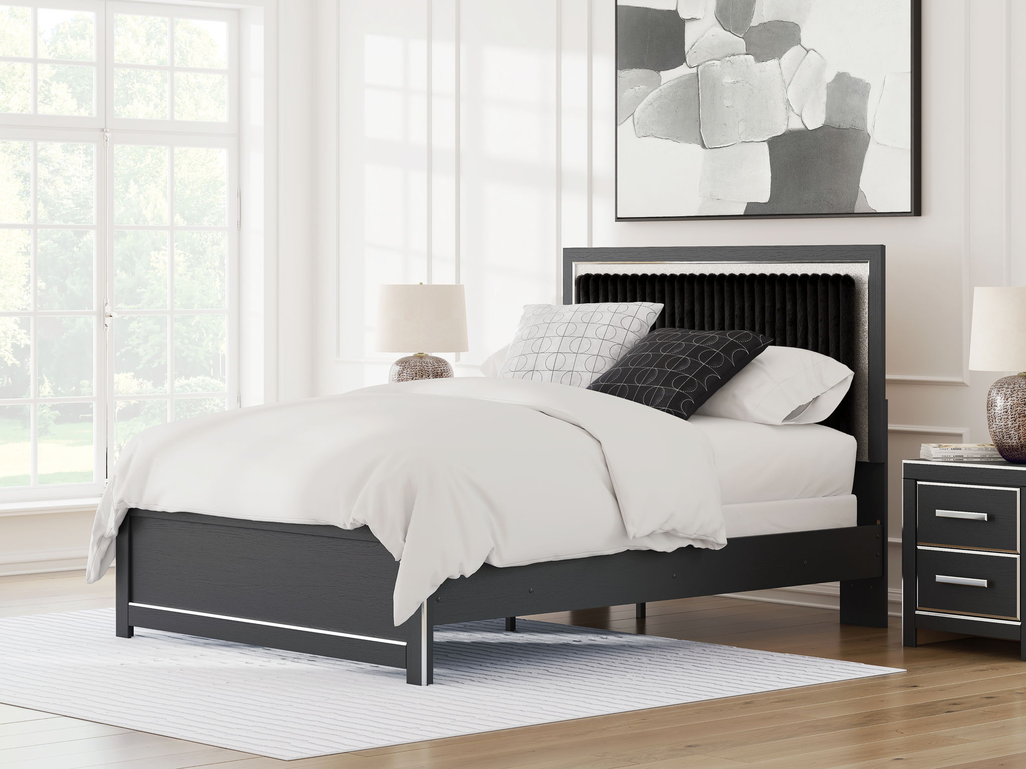 Zuraleus - Upholstered Panel Bed - Urban Living Furniture (Los Angeles, CA)