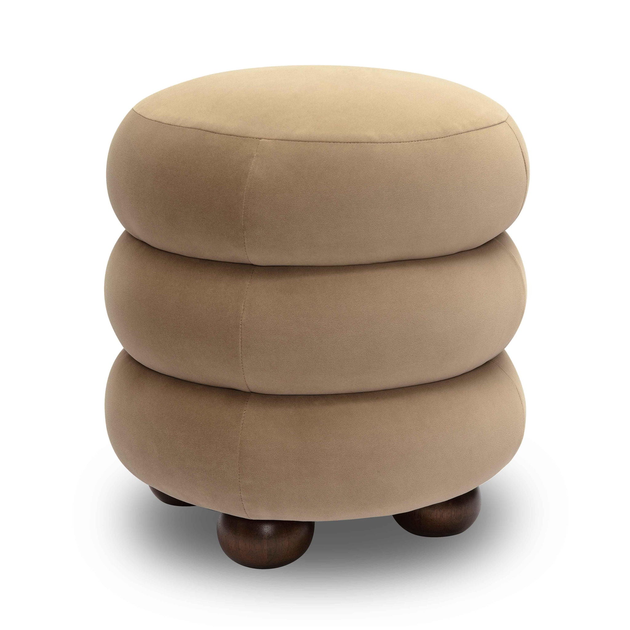 Stefanie - Velvet Ottoman - Urban Living Furniture (Los Angeles, CA)