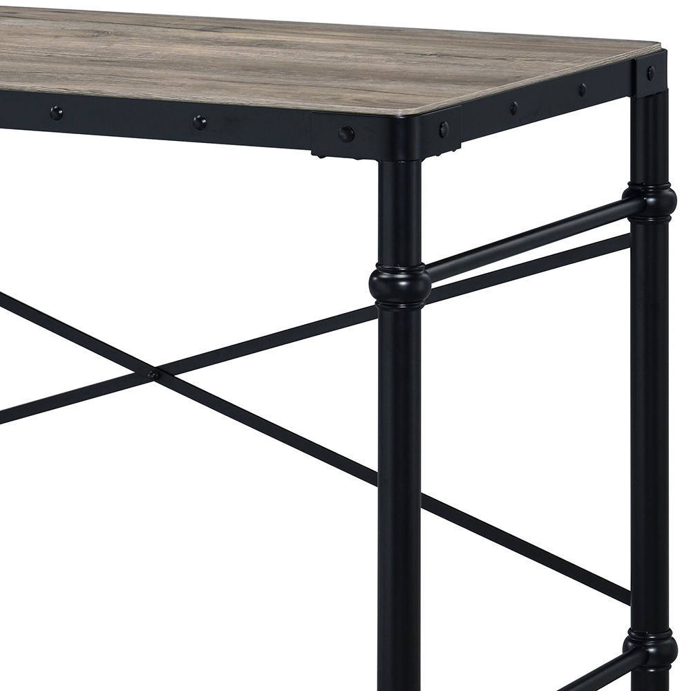 Oklarth - Writing Desk - Rustic Oak & Black - Urban Living Furniture (Los Angeles, CA)