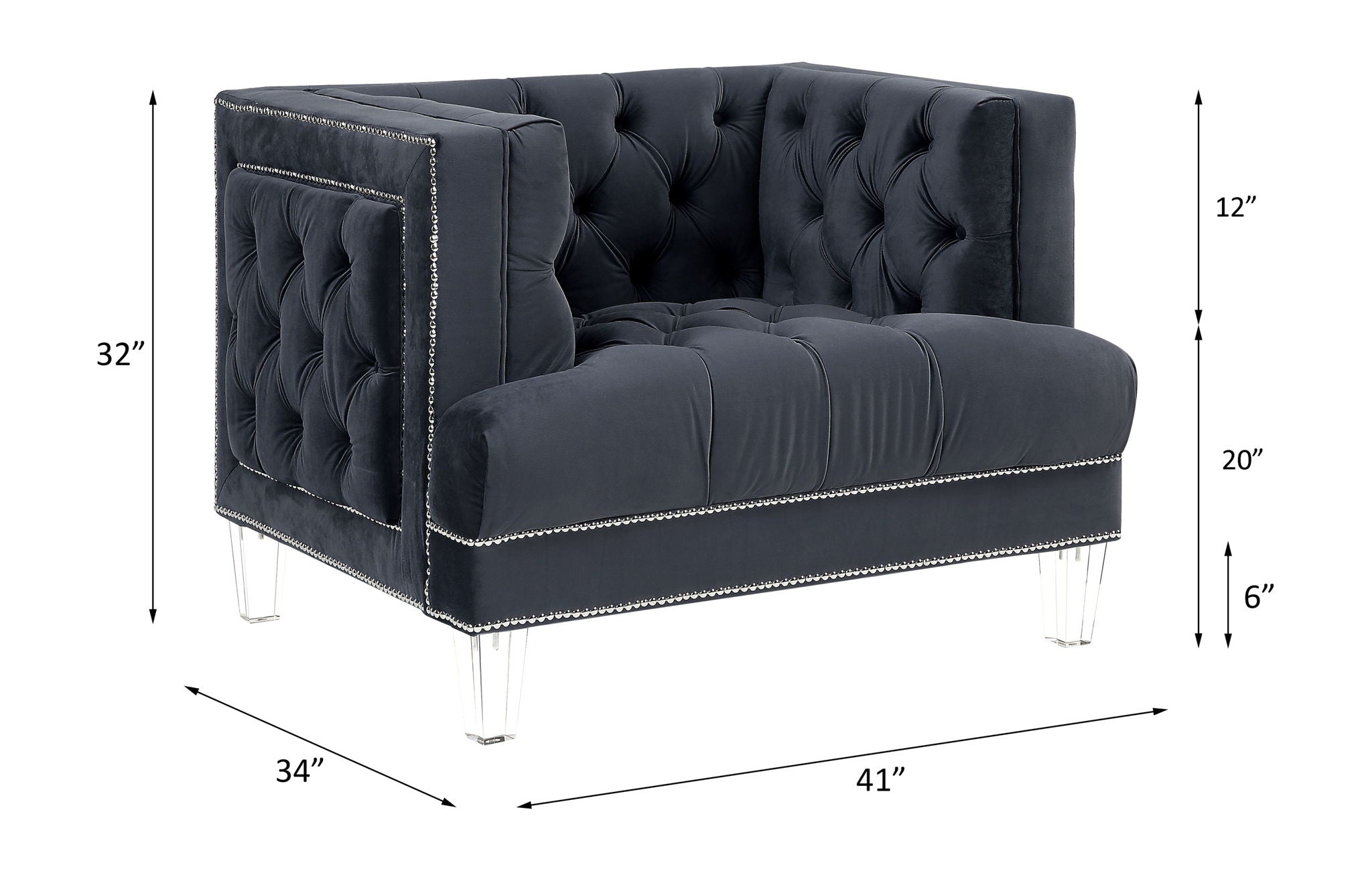 Ansario - Chair - Urban Living Furniture (Los Angeles, CA)
