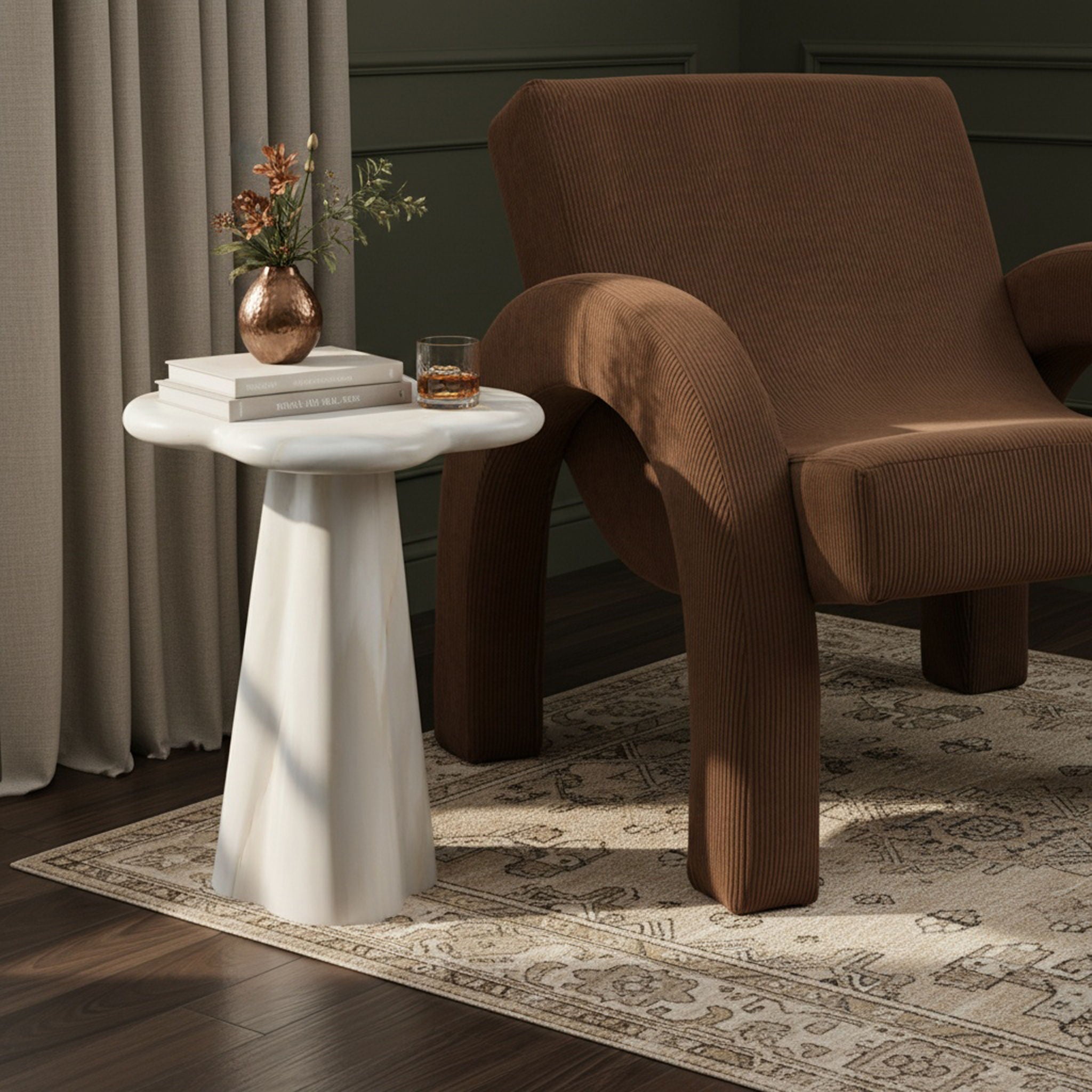 Nola - Concrete Indoor / Outdoor End Table - Urban Living Furniture (Los Angeles, CA)