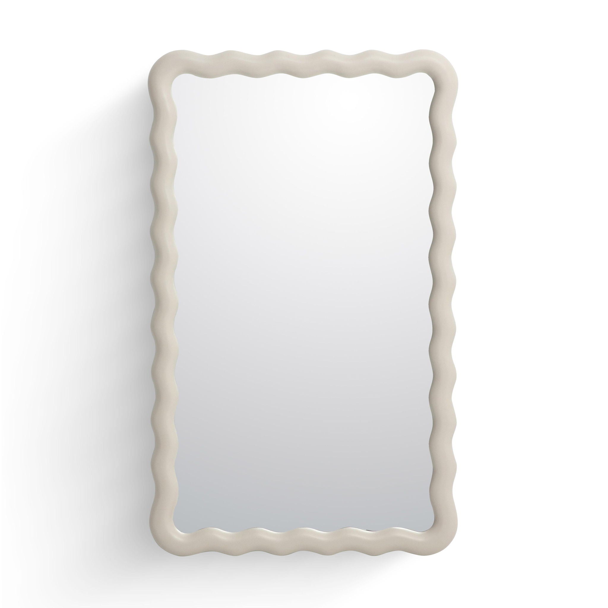 Faire - Squiggle Wall Mirror - Cream - Urban Living Furniture (Los Angeles, CA)