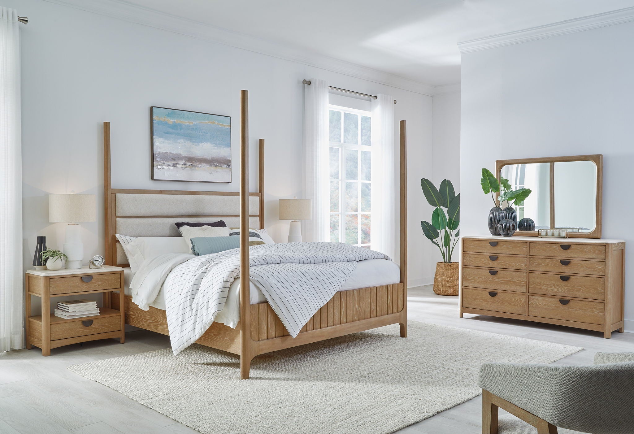 Escape - Bedroom 8 Drawer Dresser - Glazed Natural Oak - Urban Living Furniture (Los Angeles, CA)