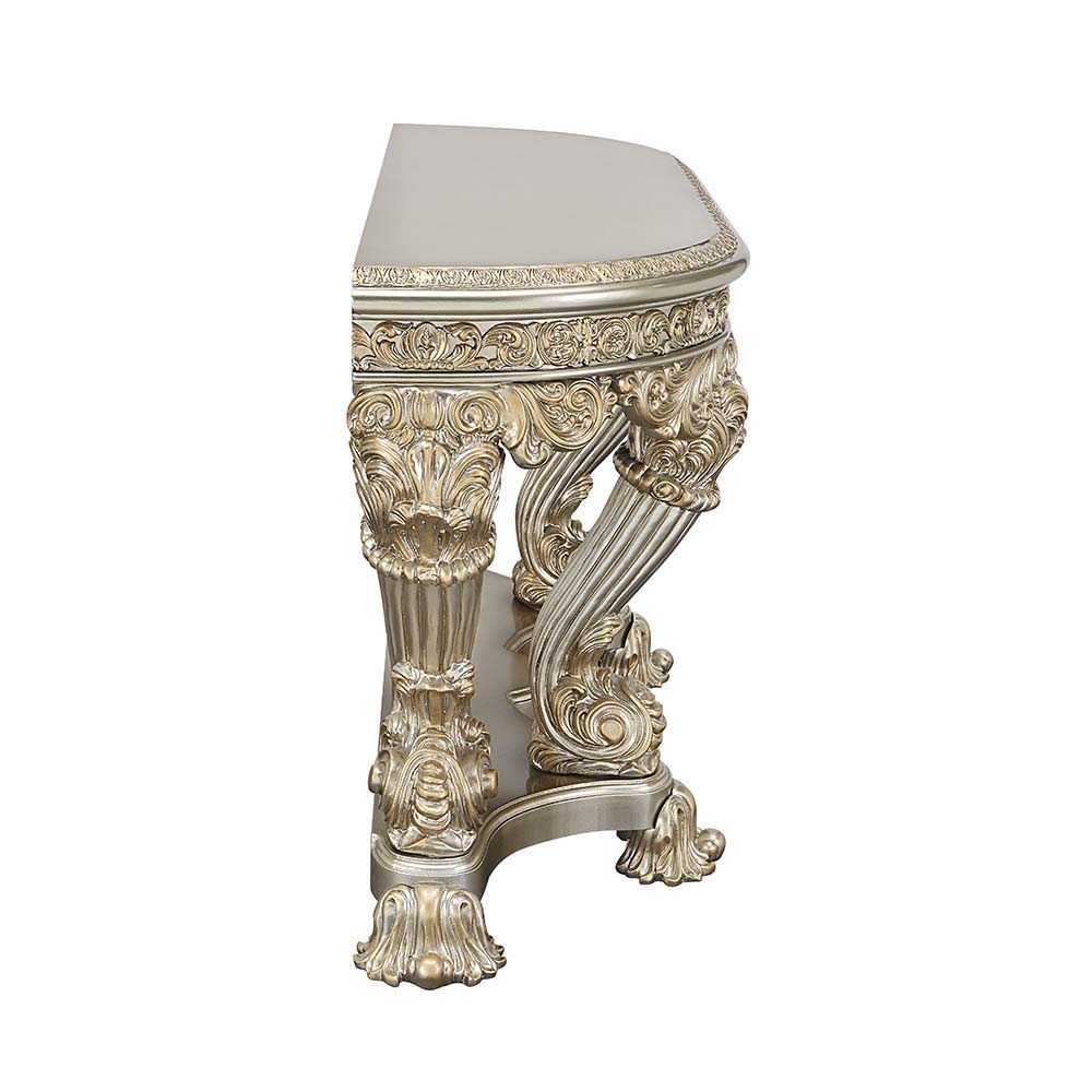 Danae - Sofa Table - Champagne & Gold - Urban Living Furniture (Los Angeles, CA)