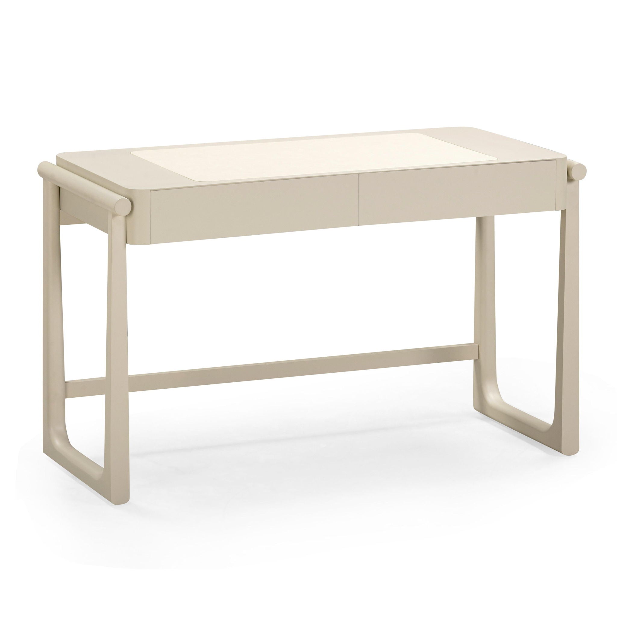 Alfalfa - 2 Drawer Desk - Taupe