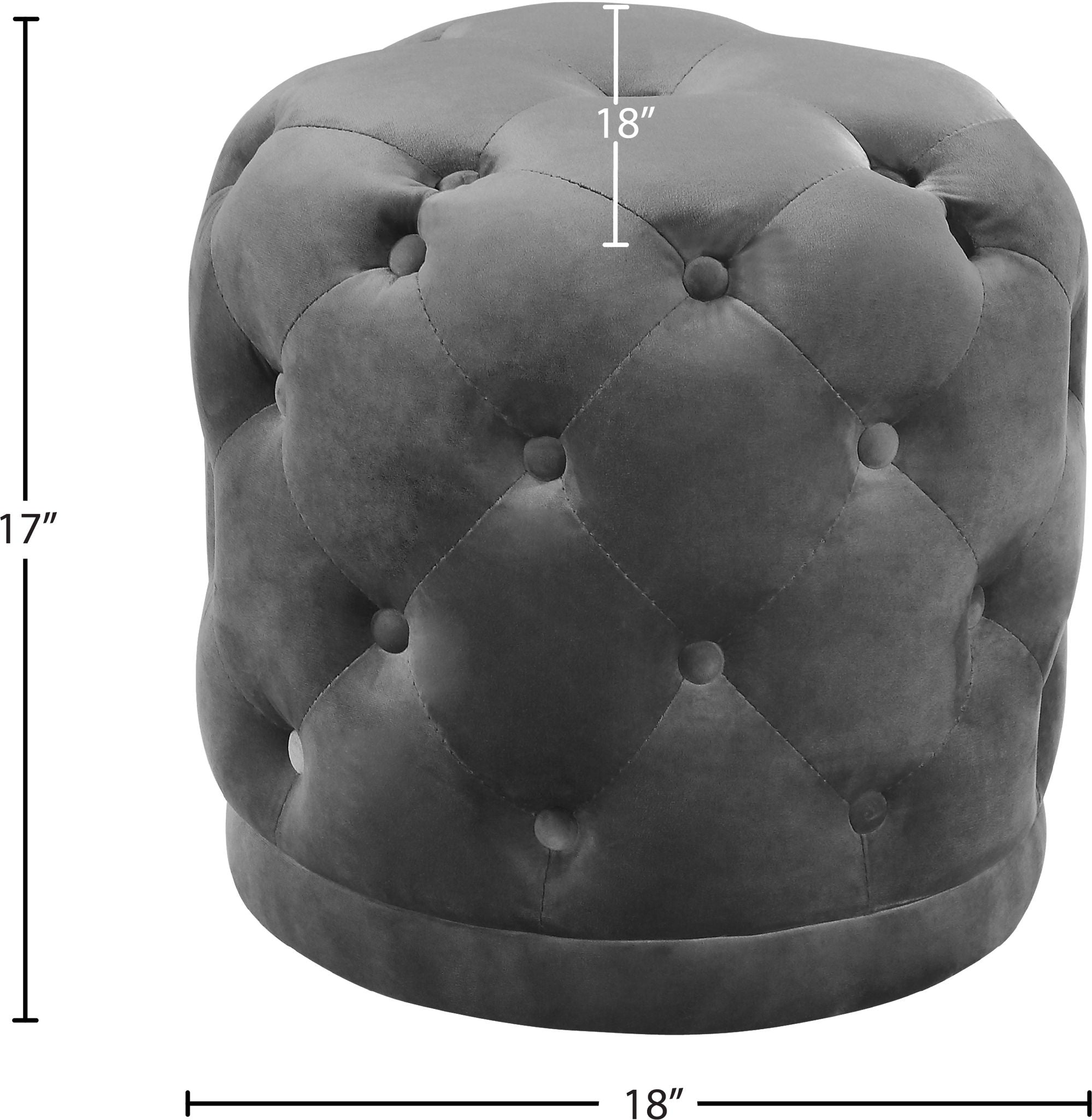 Harper - Stool Ottoman - Urban Living Furniture (Los Angeles, CA)