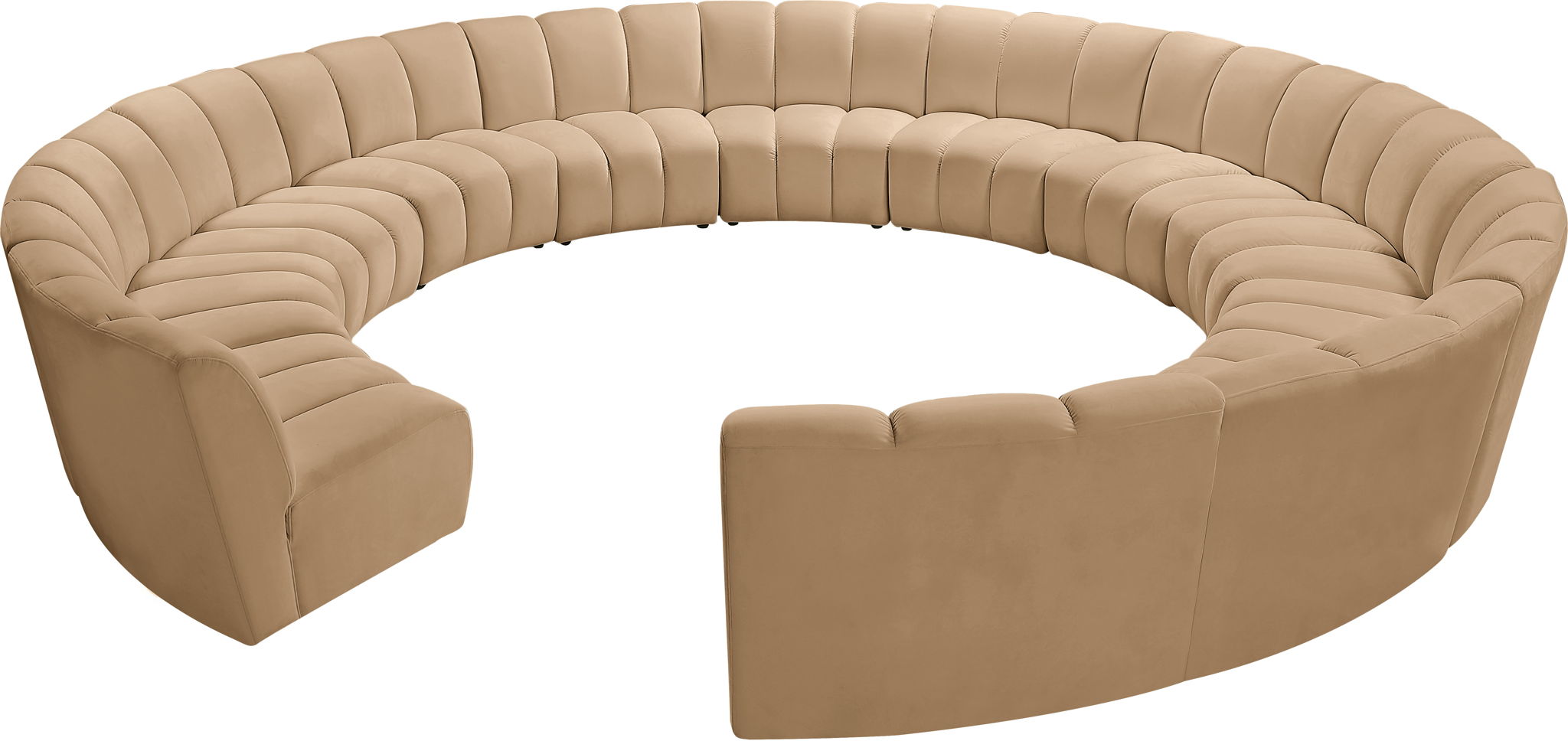 Infinity - 12 Piece Modular Sectional - Camel - Urban Living Furniture (Los Angeles, CA)