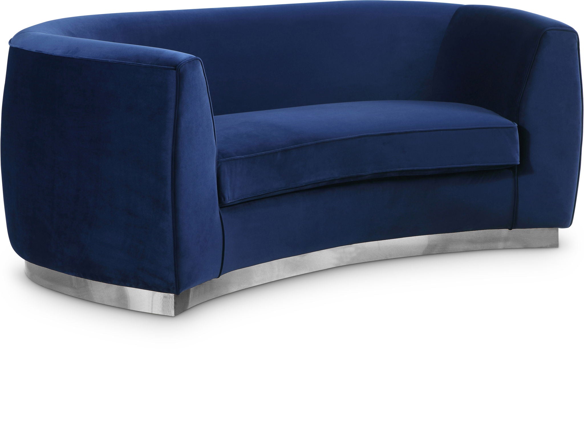 Julian - Loveseat with Chrome Base - Urban Living Furniture (Los Angeles, CA)