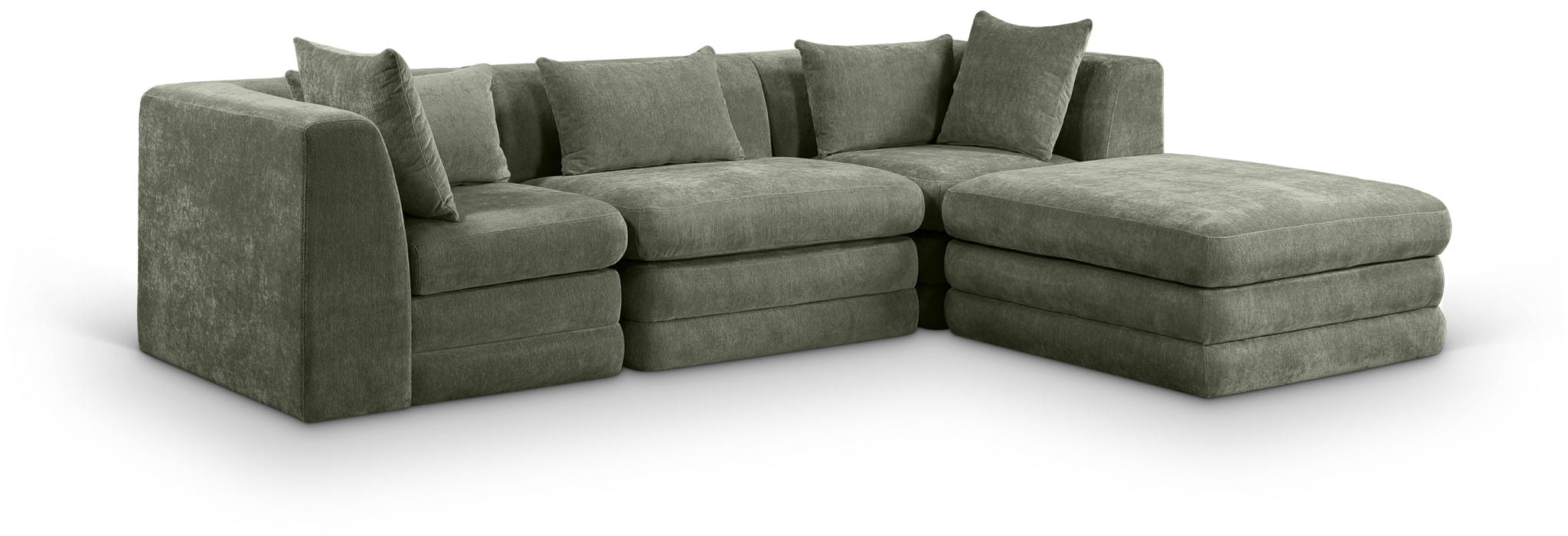 Stellar - 4 Piece Upholstered Modular Sectional - Urban Living Furniture (Los Angeles, CA)