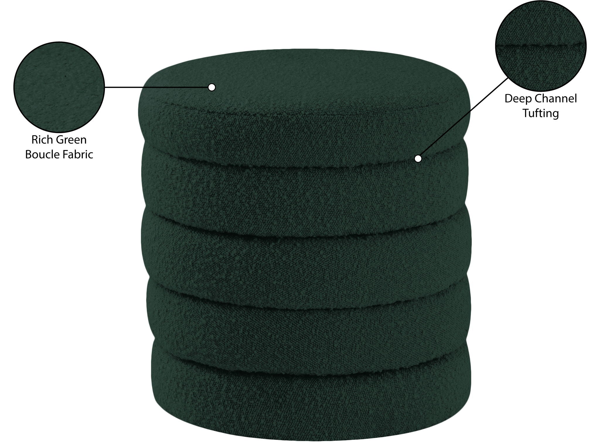 Aphia - Ottoman, Stool - Urban Living Furniture (Los Angeles, CA)