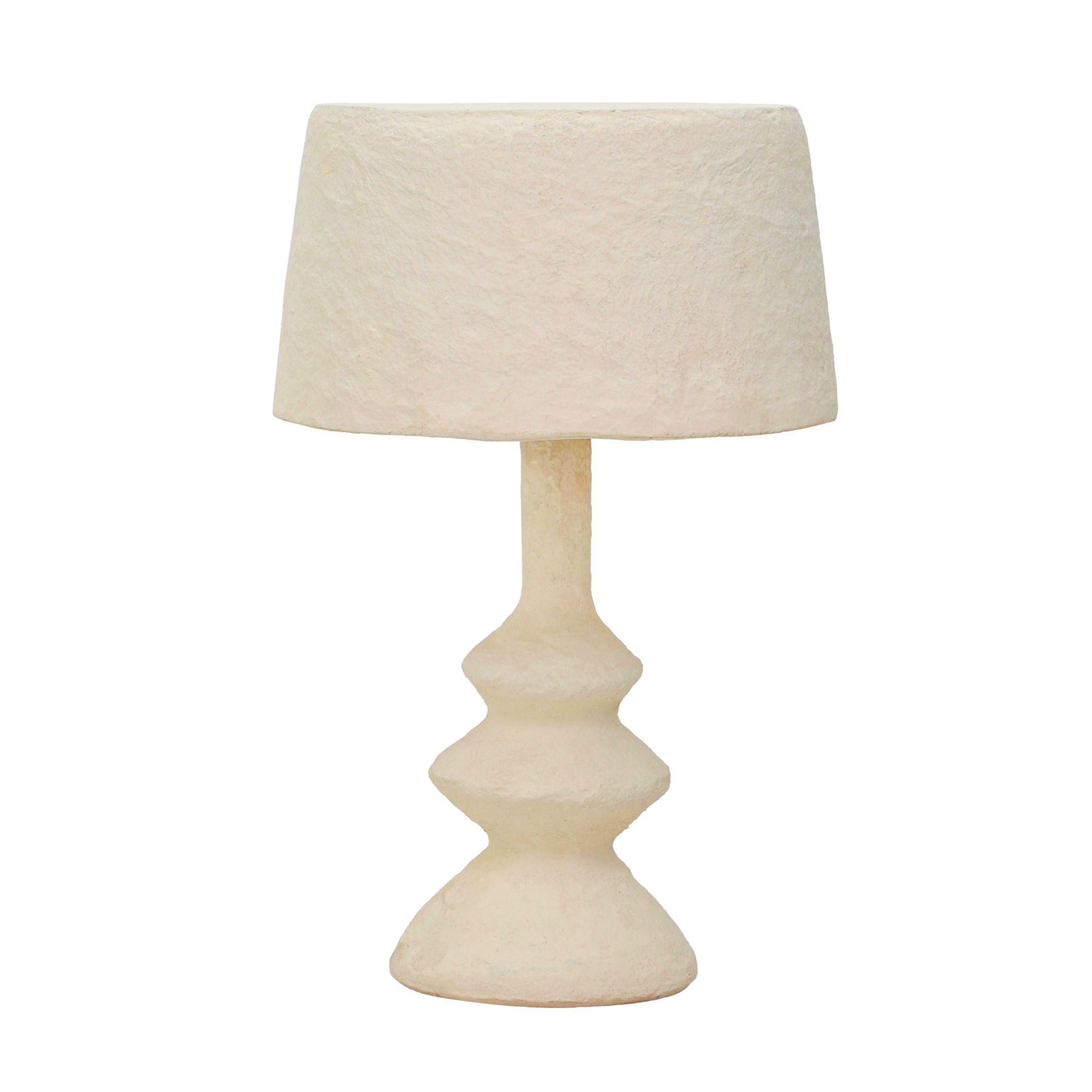 Cotton Mache - Table Lamp - Cream - Urban Living Furniture (Los Angeles, CA)