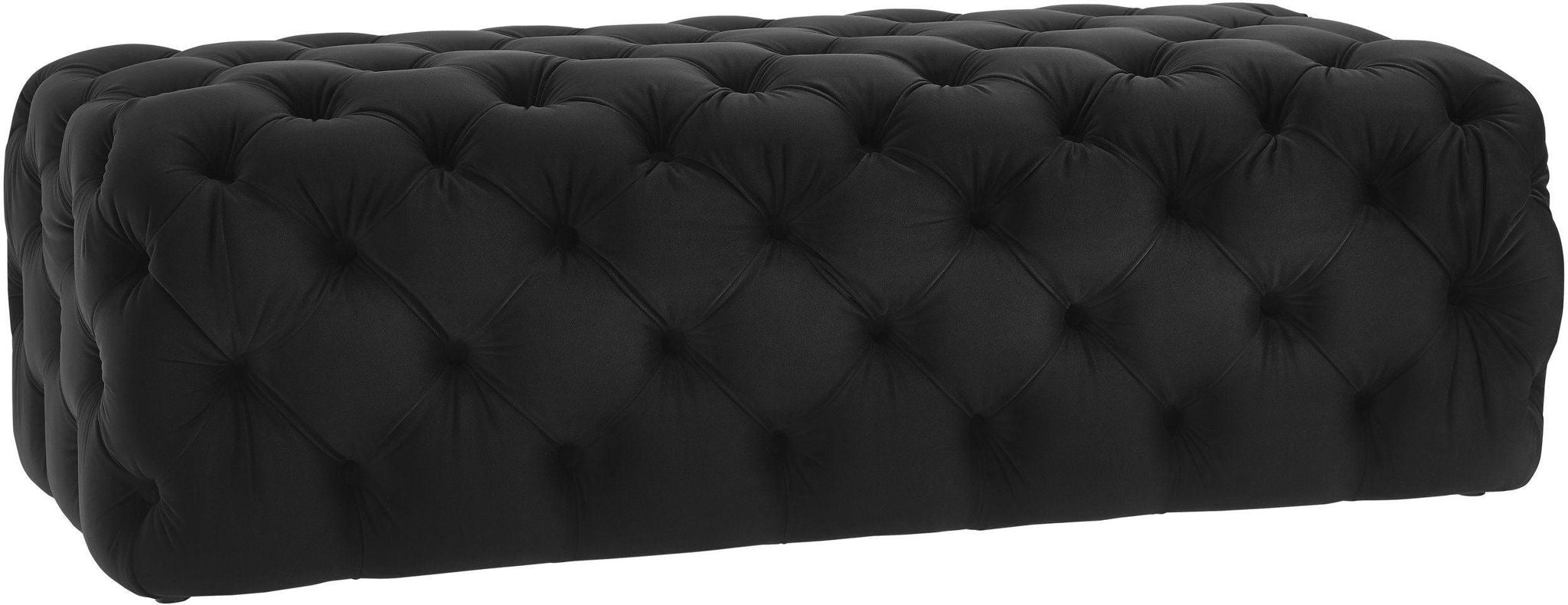 Kaylee - Velvet Ottoman - Urban Living Furniture (Los Angeles, CA)