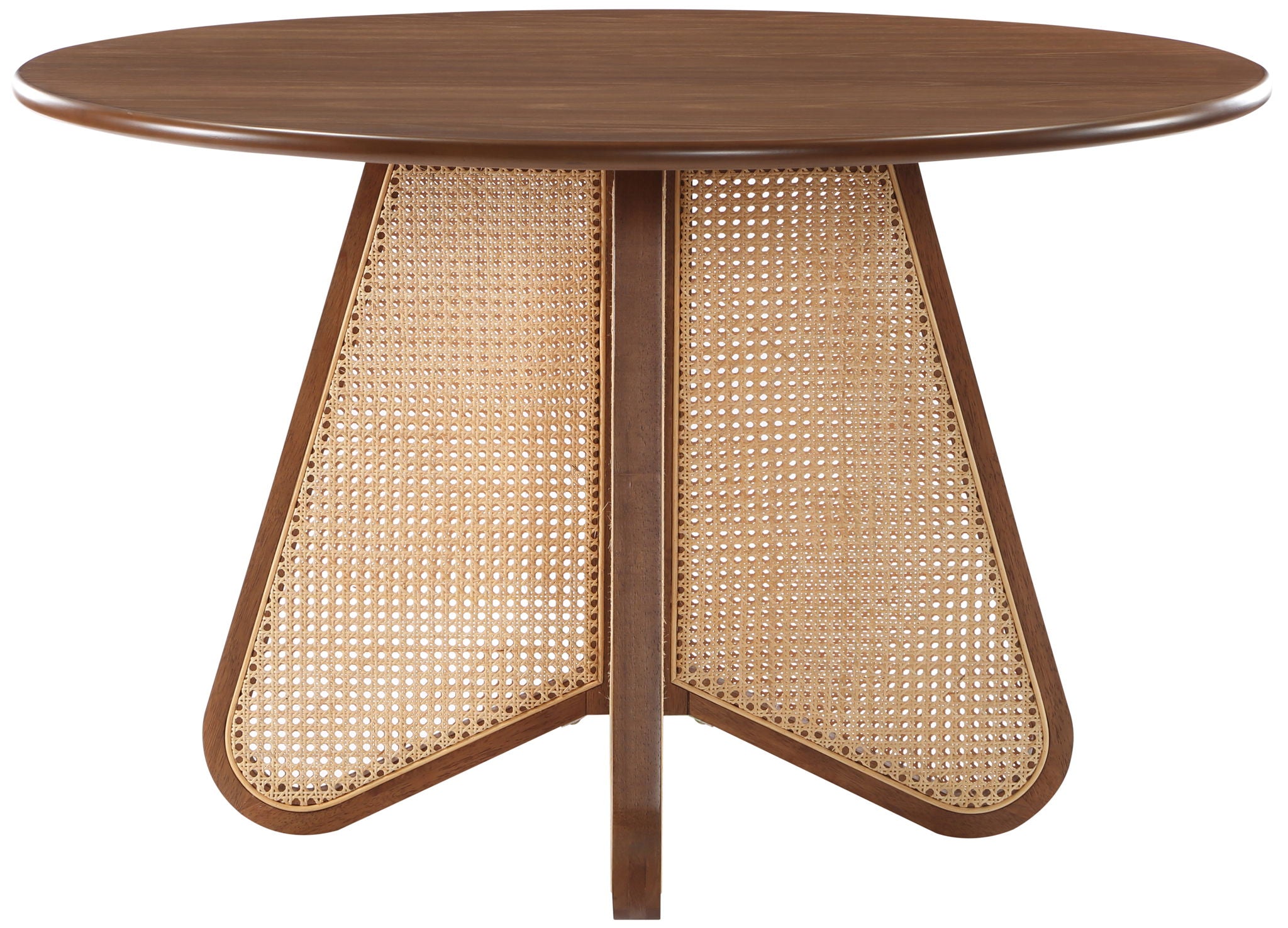 Butterfly - Solid Wood And Natural Cane Table - Urban Living Furniture (Los Angeles, CA)