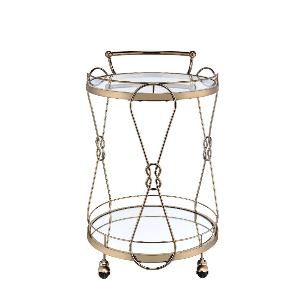 Zekera - Serving Cart - Champagne - Urban Living Furniture (Los Angeles, CA)