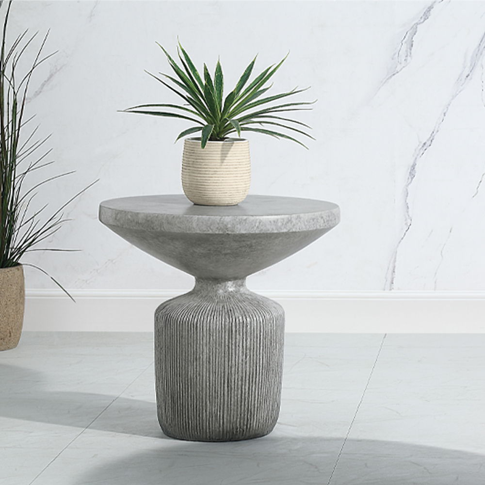 Laddie - End Table - Weathered Gray - Urban Living Furniture (Los Angeles, CA)