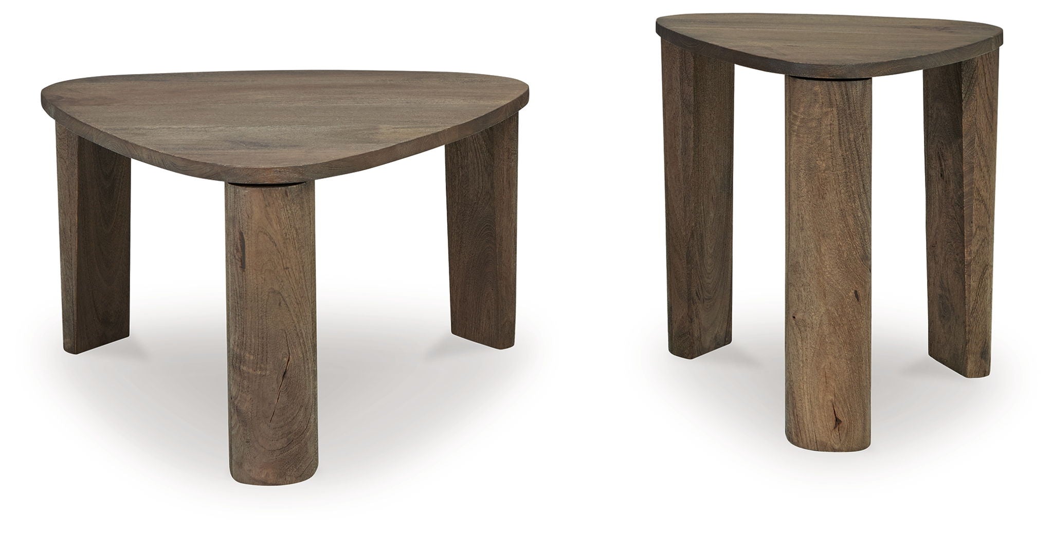 Reidport - Grayish Brown - Accent Cocktail Table Set (Set of 2) - Urban Living Furniture (Los Angeles, CA)