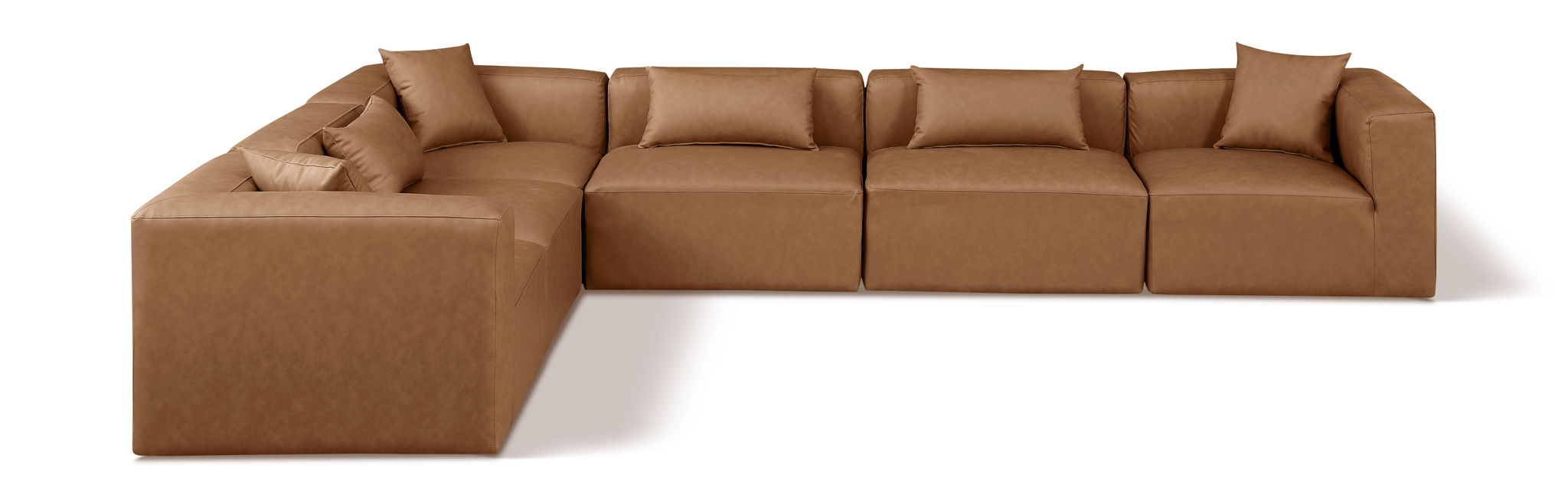 Cube - 6 Piece Modular Corner Sectional - Urban Living Furniture (Los Angeles, CA)