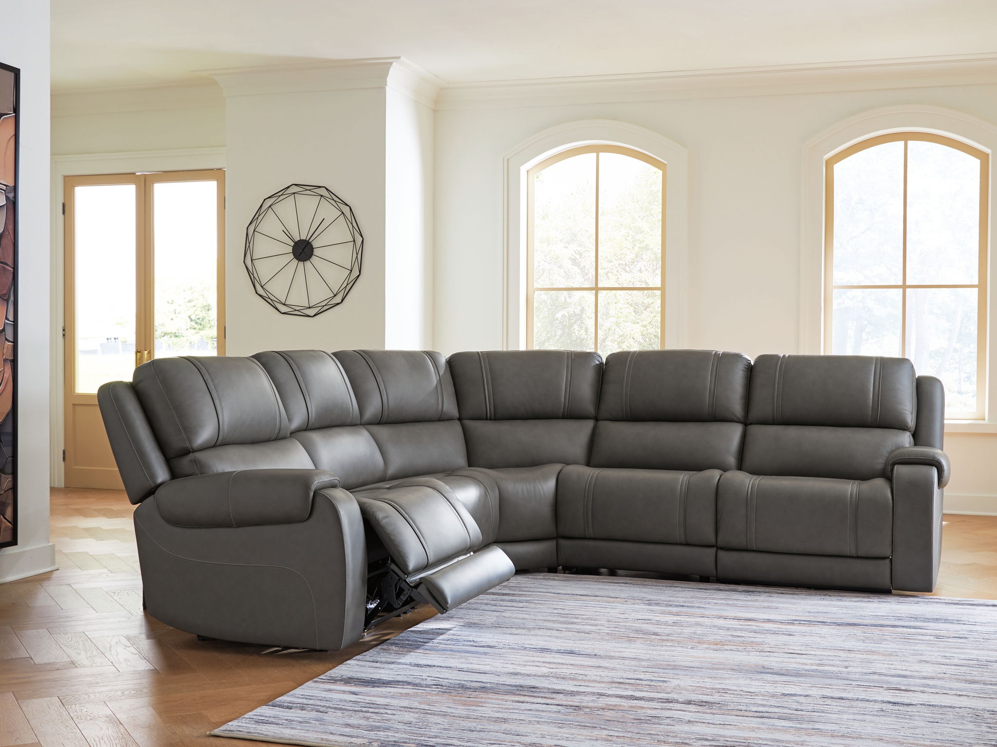 5Z - Pittson - Power Reclining Sectional - Urban Living Furniture (Los Angeles, CA)